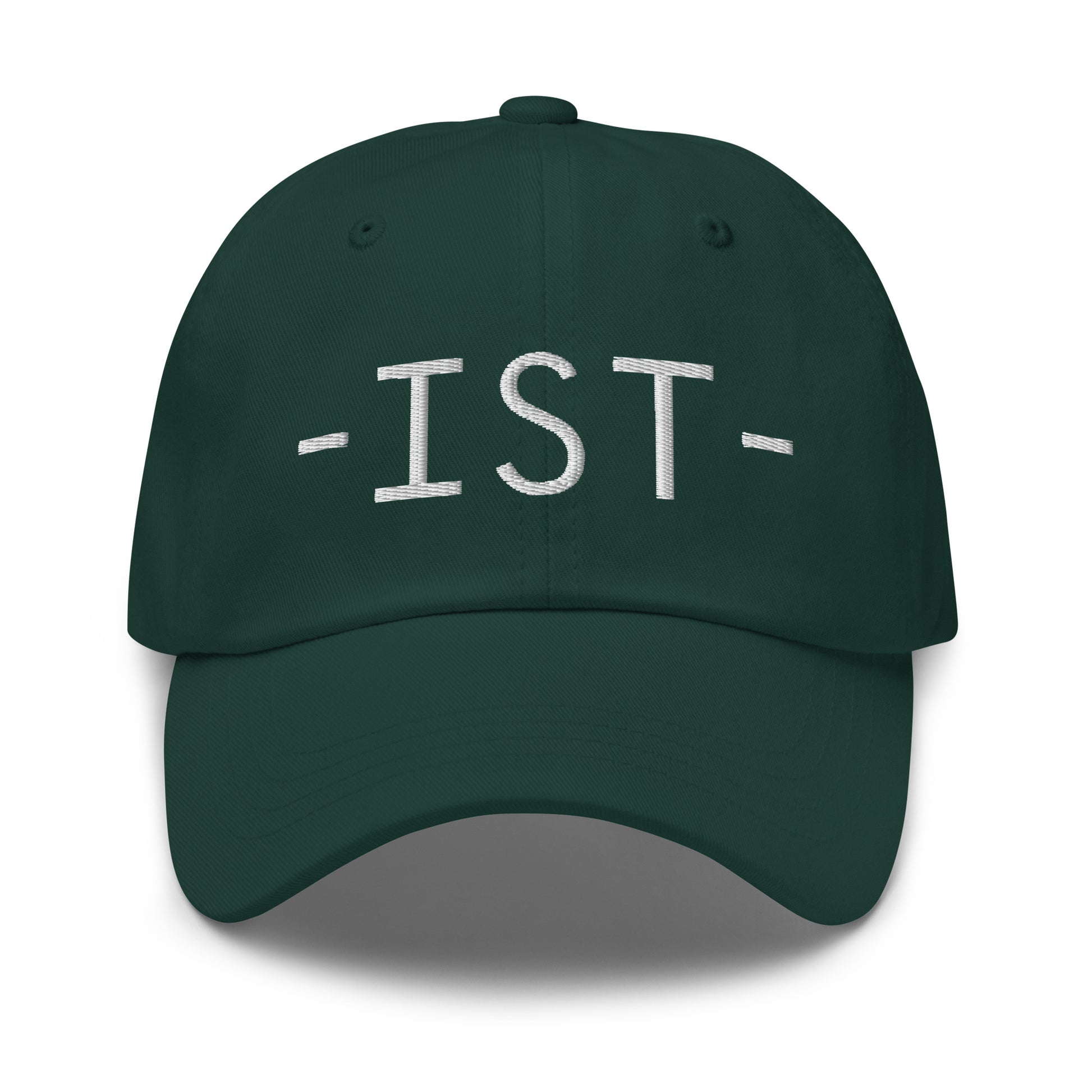 IST Istanbul Baseball Cap • Minimalist Lettering in White • YHM Designs - Image 17