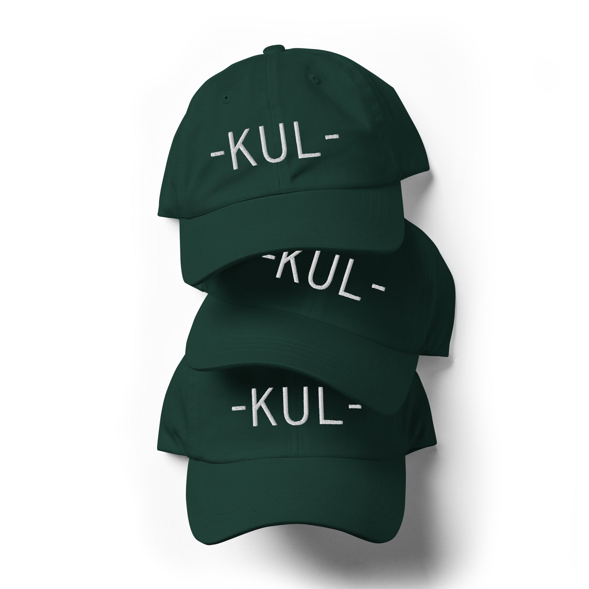 Souvenir Baseball Cap - White • KUL Kuala Lumpur • YHM Designs - Image 05