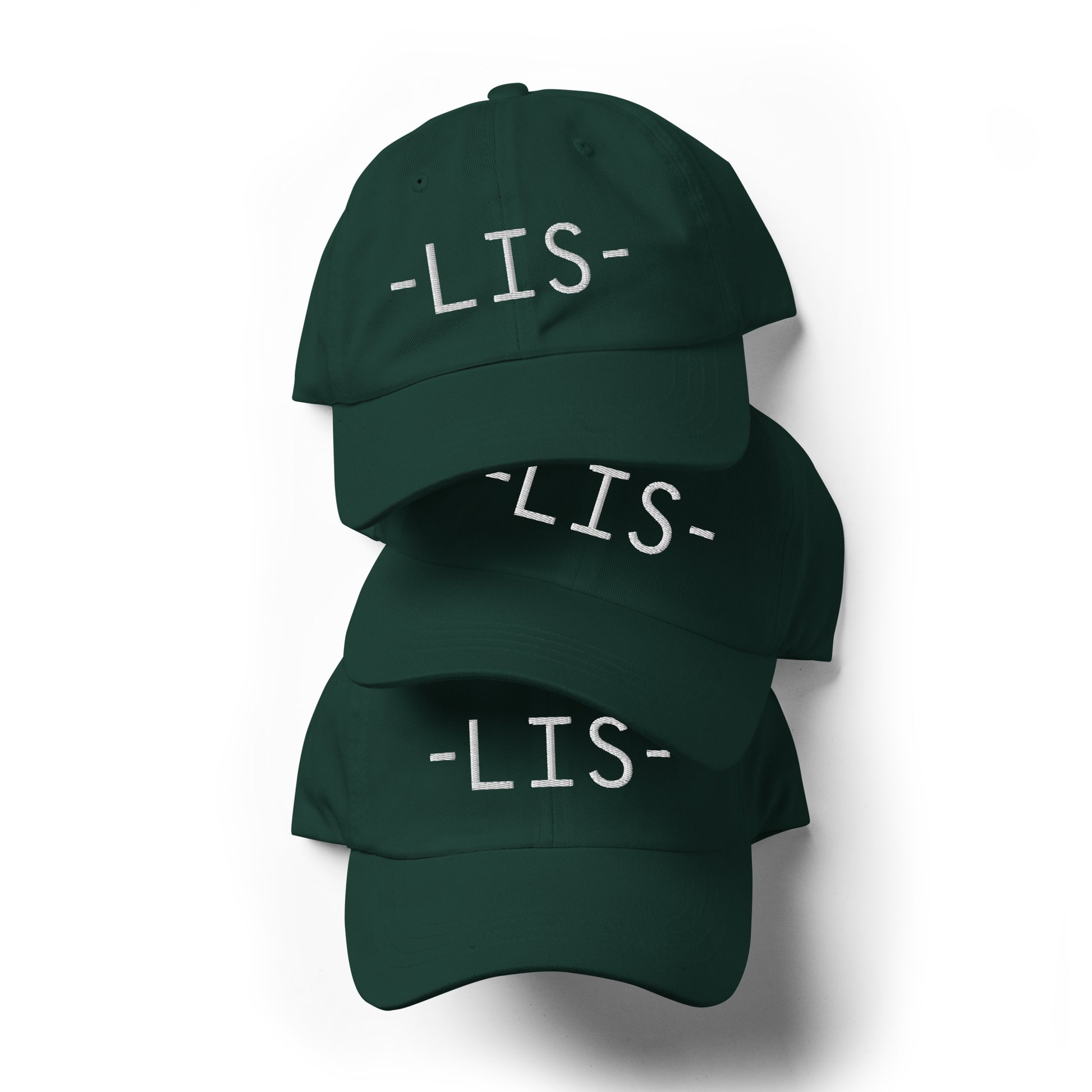 Souvenir Baseball Cap - White • LIS Lisbon • YHM Designs - Image 05