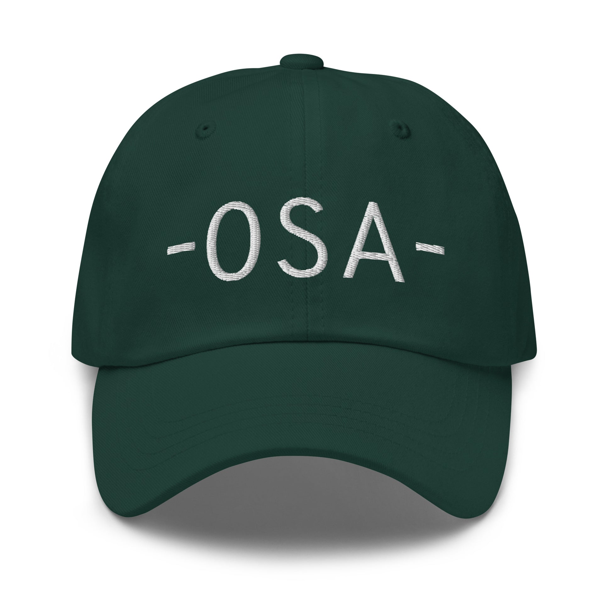 Souvenir Baseball Cap - White • OSA Osaka • YHM Designs - Image 17