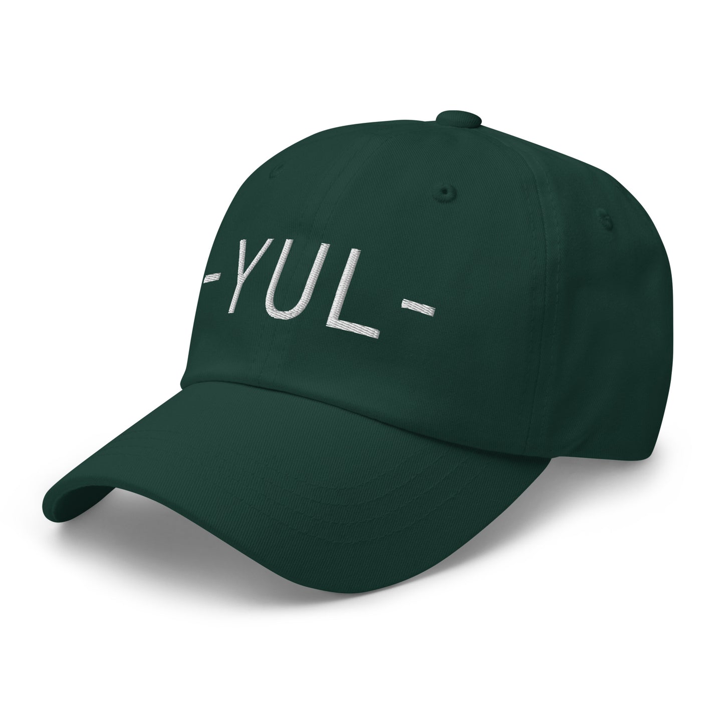 Souvenir Baseball Cap - White • YUL Montreal • YHM Designs - Image 18