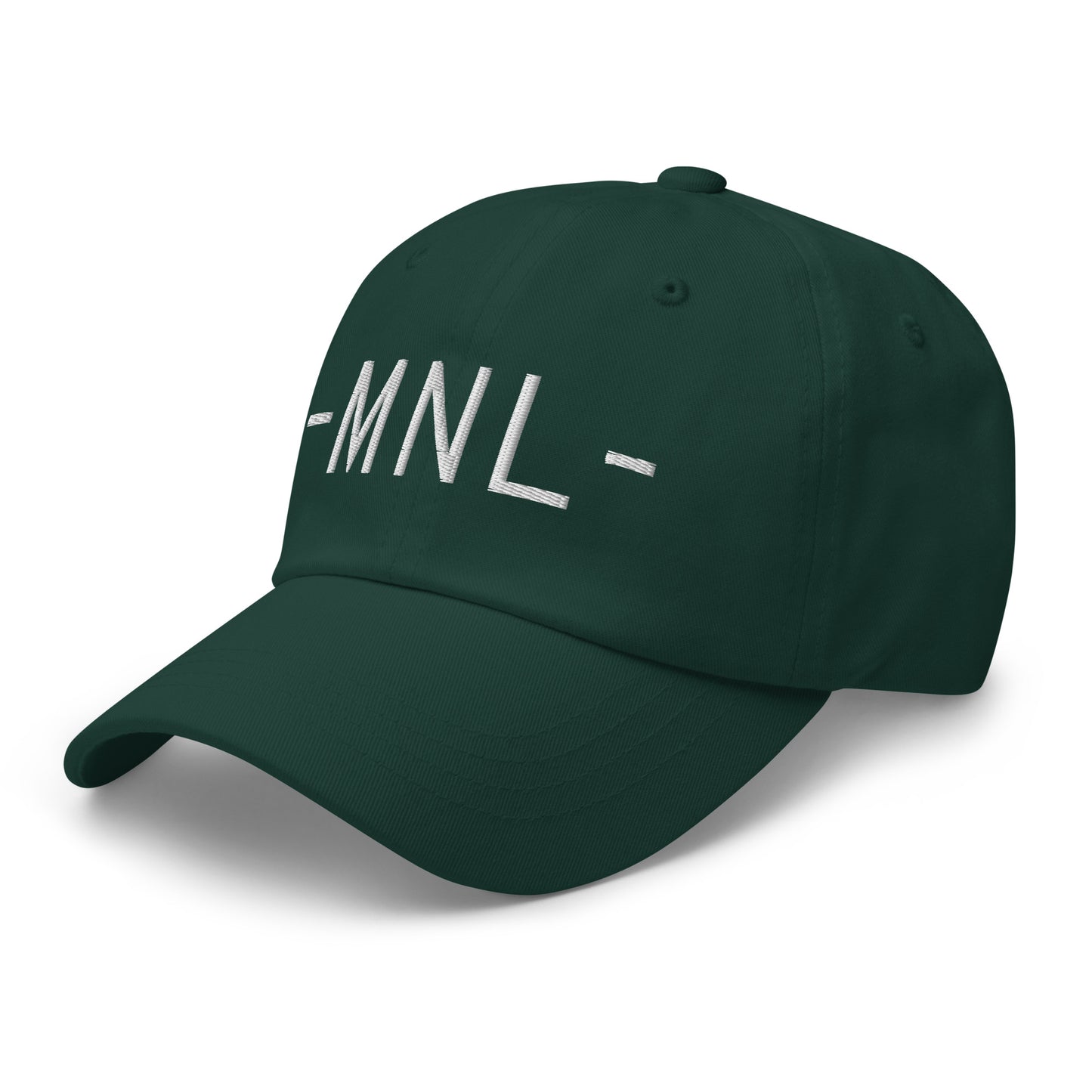 Souvenir Baseball Cap - White • MNL Manila • YHM Designs - Image 18