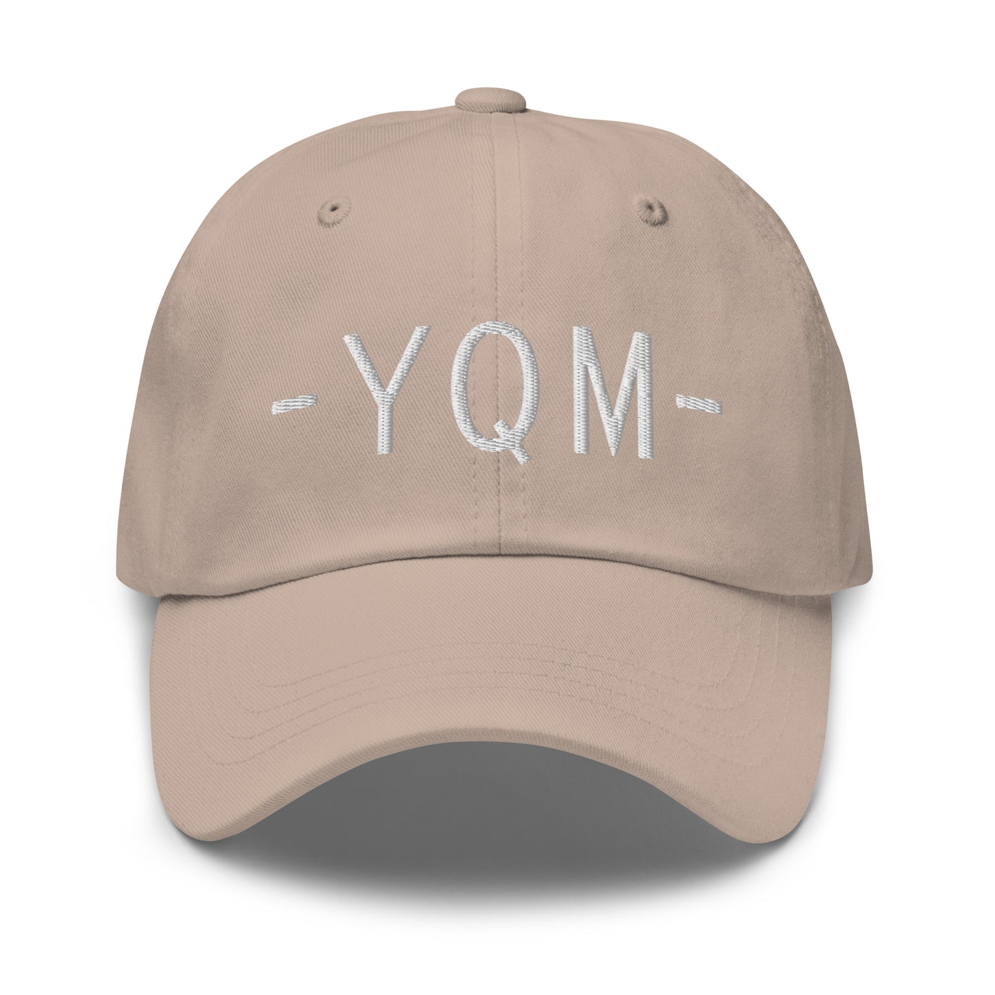 Souvenir Baseball Cap - White • YQM Moncton • YHM Designs - Image 23