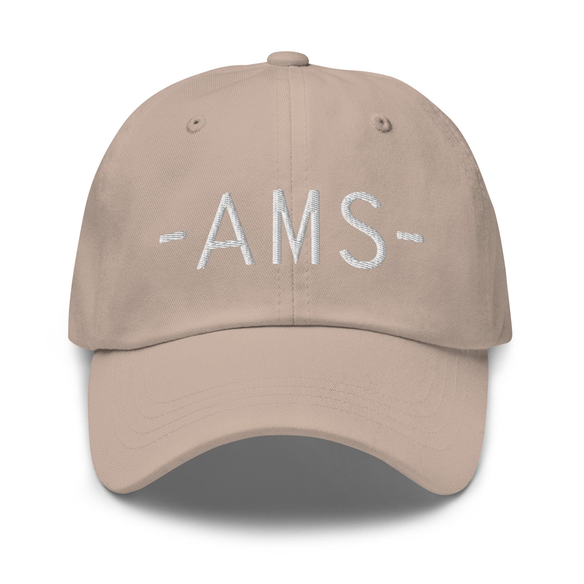 Souvenir Baseball Cap - White • AMS Amsterdam • YHM Designs - Image 23