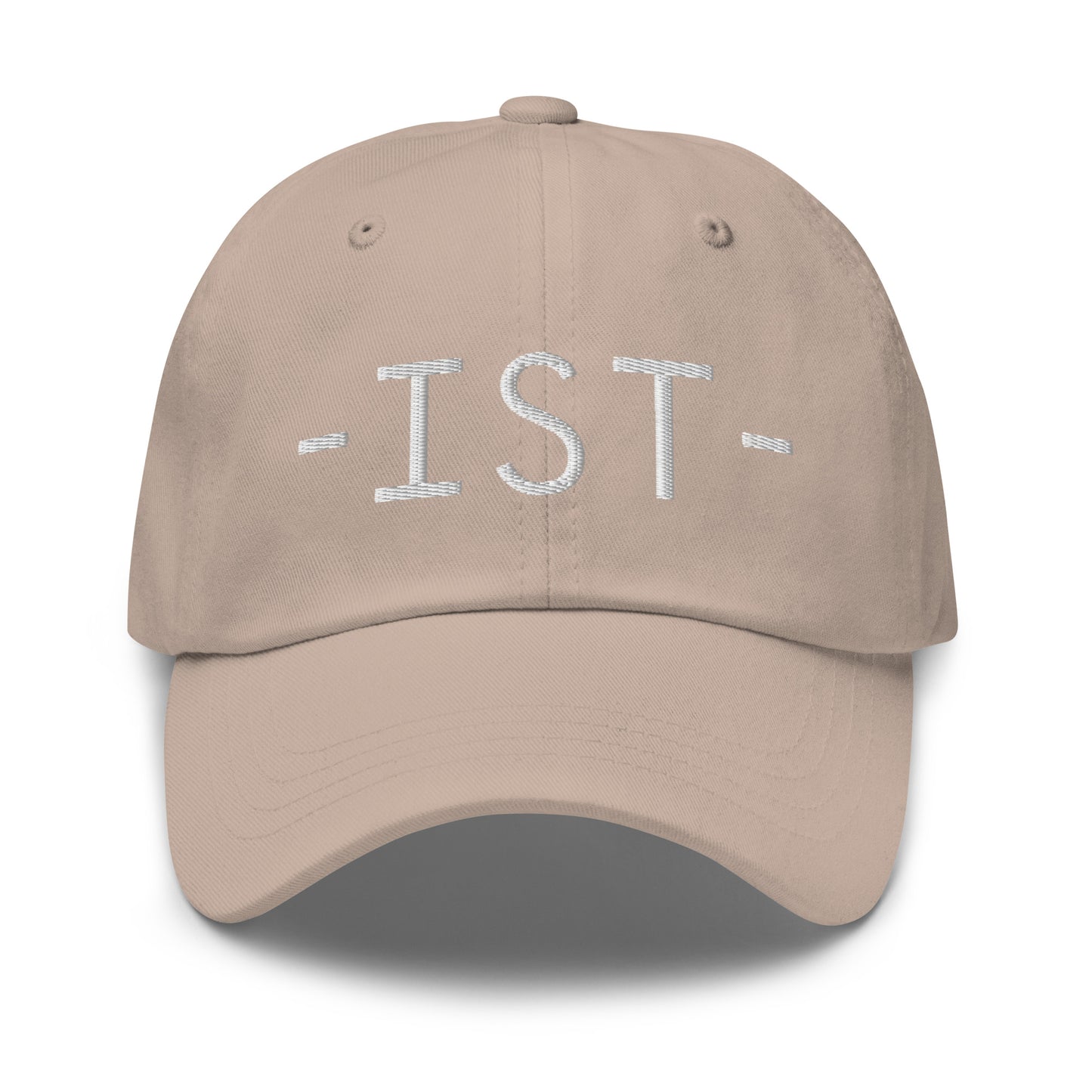 IST Istanbul Baseball Cap • Minimalist Lettering in White • YHM Designs - Image 23
