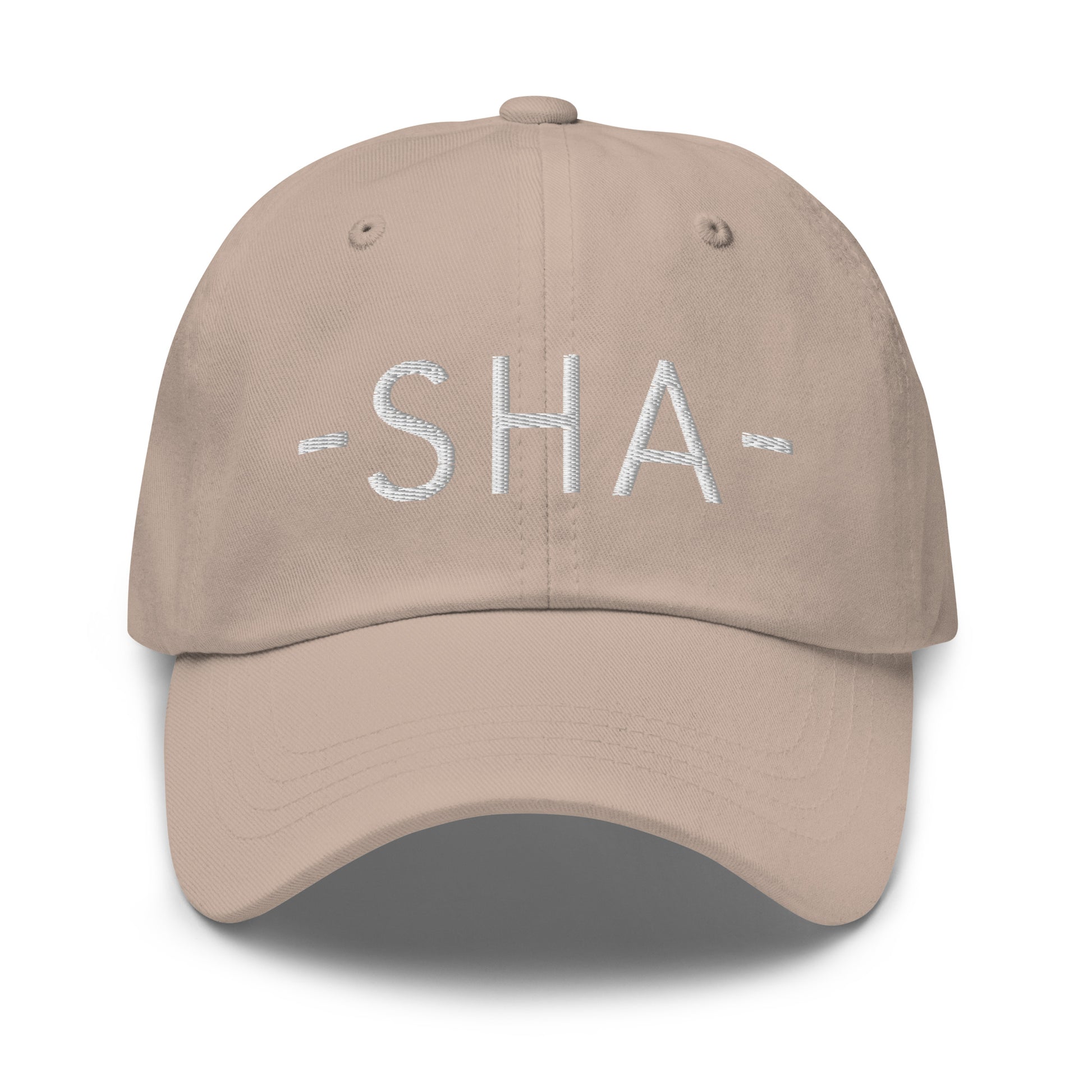 Souvenir Baseball Cap - White • SHA Shanghai • YHM Designs - Image 23