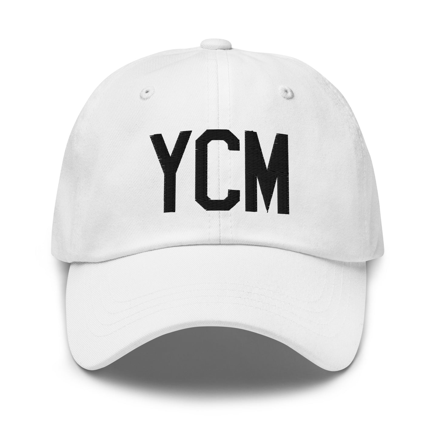 Airport Code Baseball Cap - Black • YCM St. Catharines • YHM Designs - Image 18