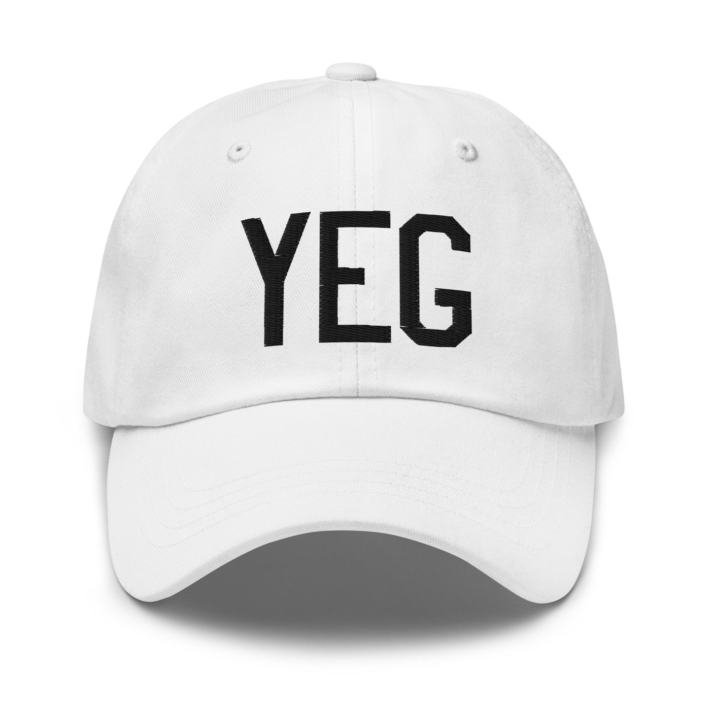 Airport Code Baseball Cap - Black • YEG Edmonton • YHM Designs - Image 18