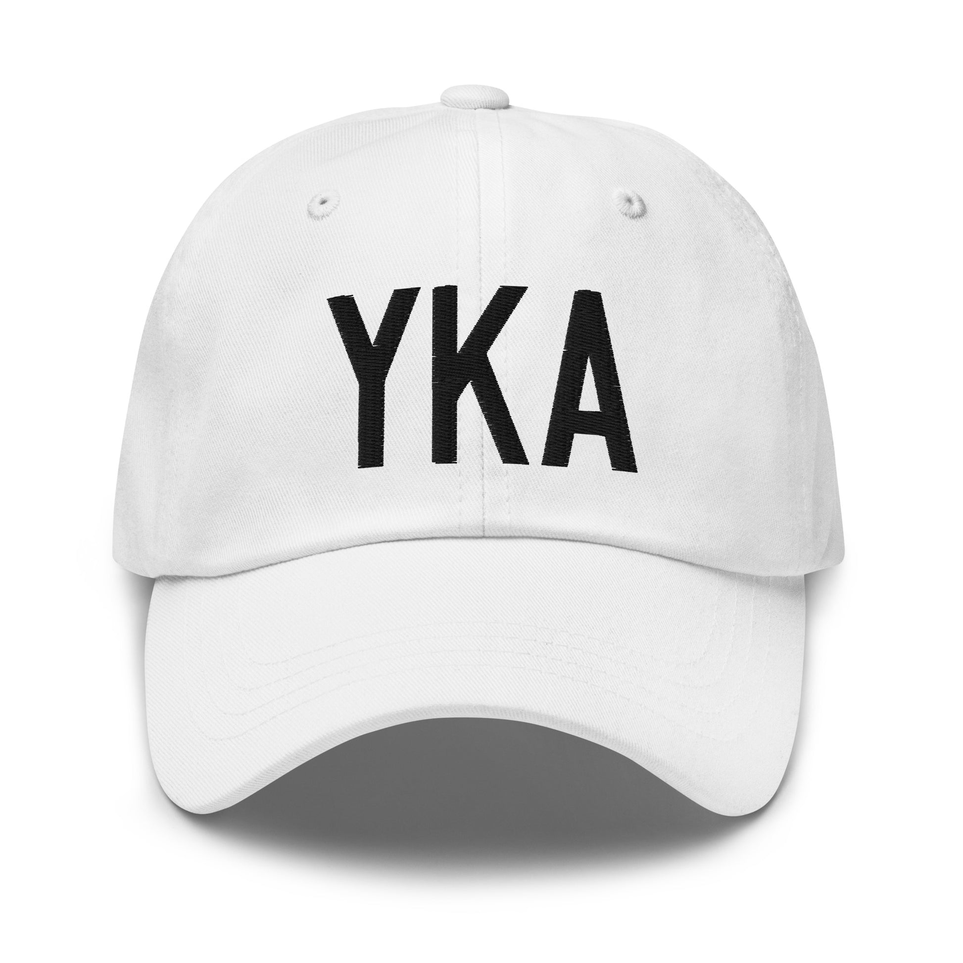 Airport Code Baseball Cap - Black • YKA Kamloops • YHM Designs - Image 18