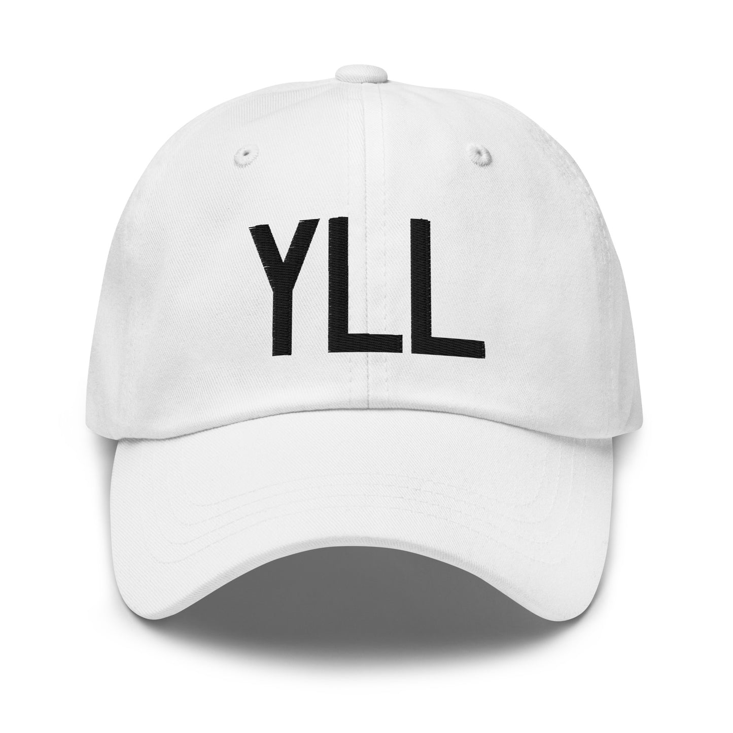 Airport Code Baseball Cap - Black • YLL Lloydminster • YHM Designs - Image 18