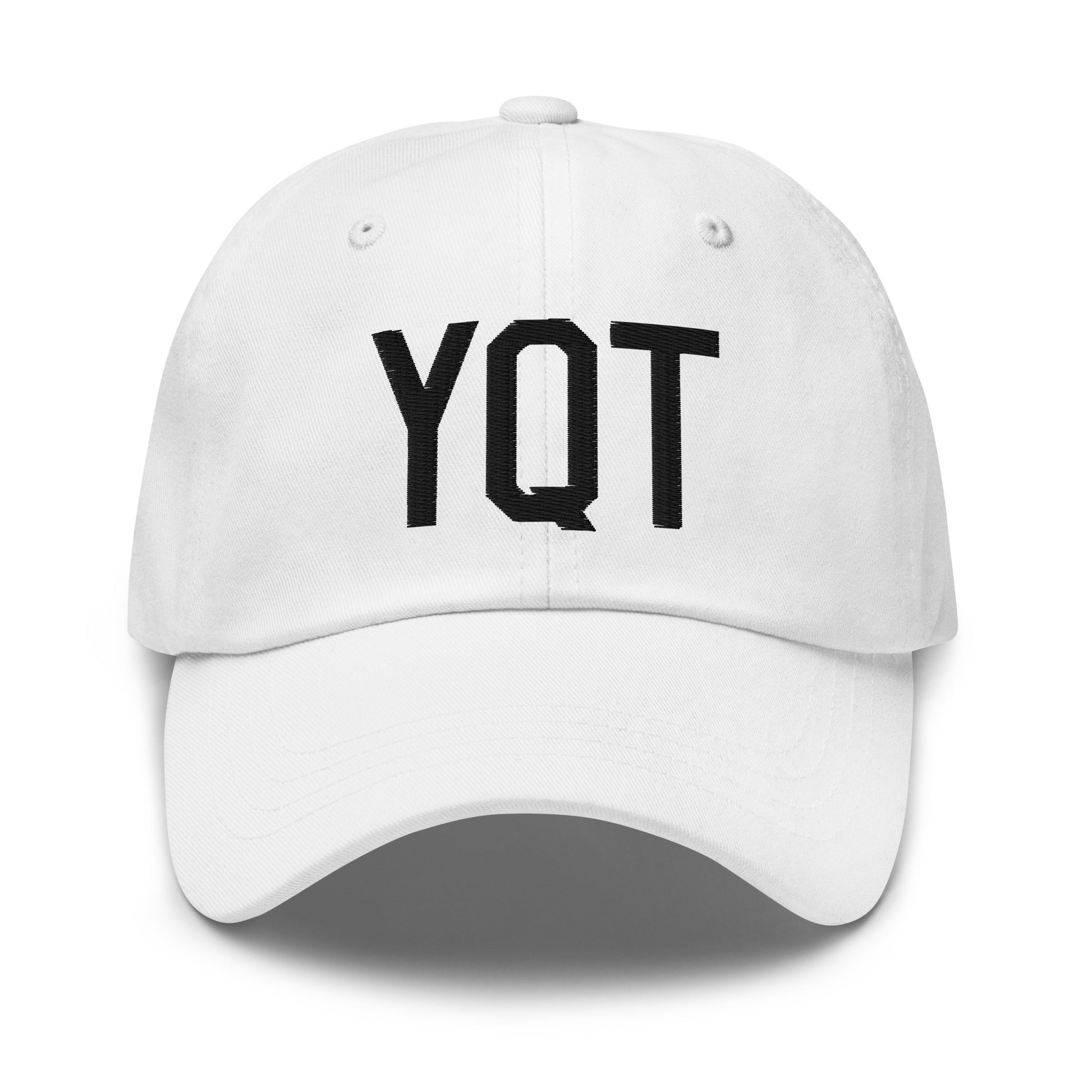Airport Code Baseball Cap - Black • YQT Thunder Bay • YHM Designs - Image 18