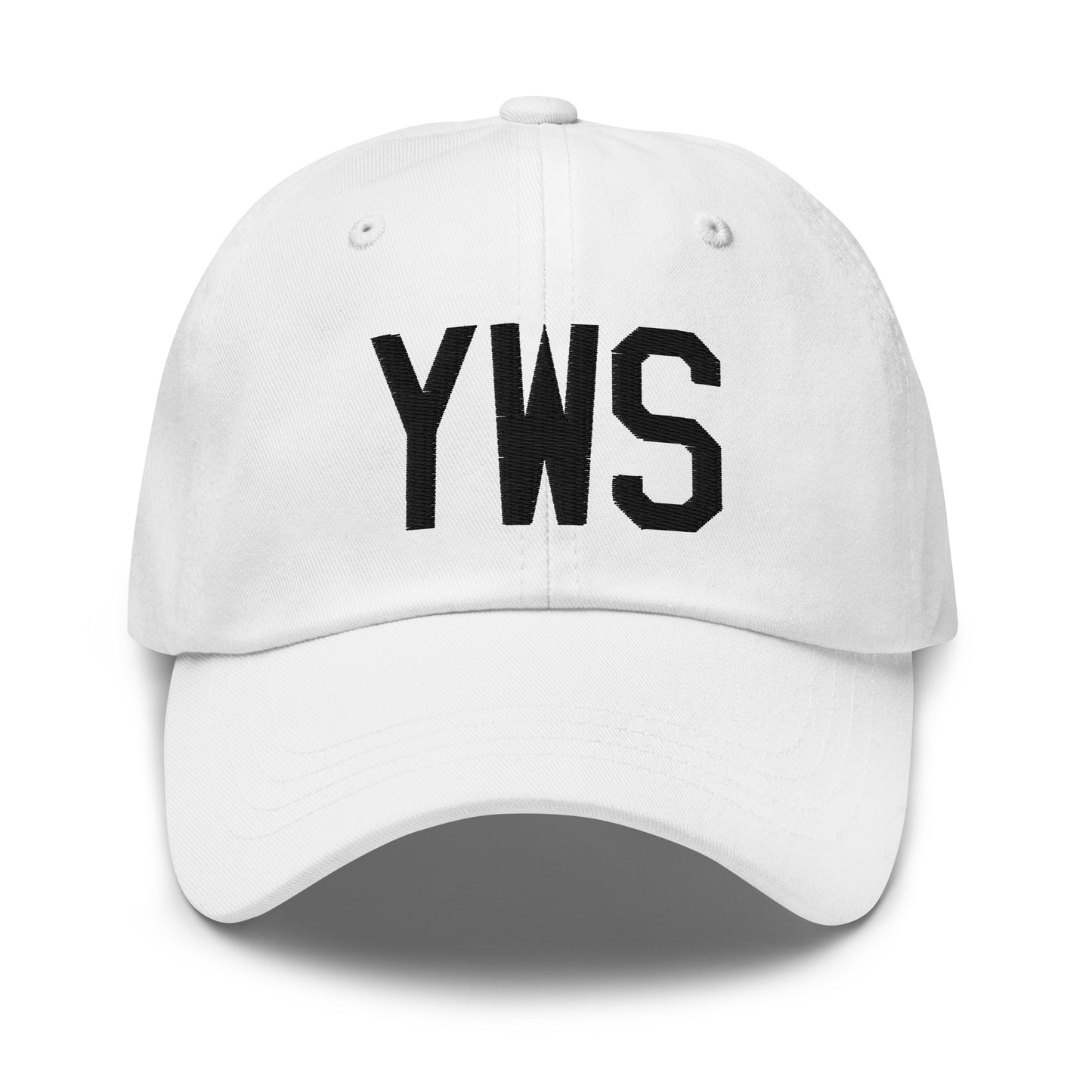 Airport Code Baseball Cap - Black • YWS Whistler • YHM Designs - Image 18