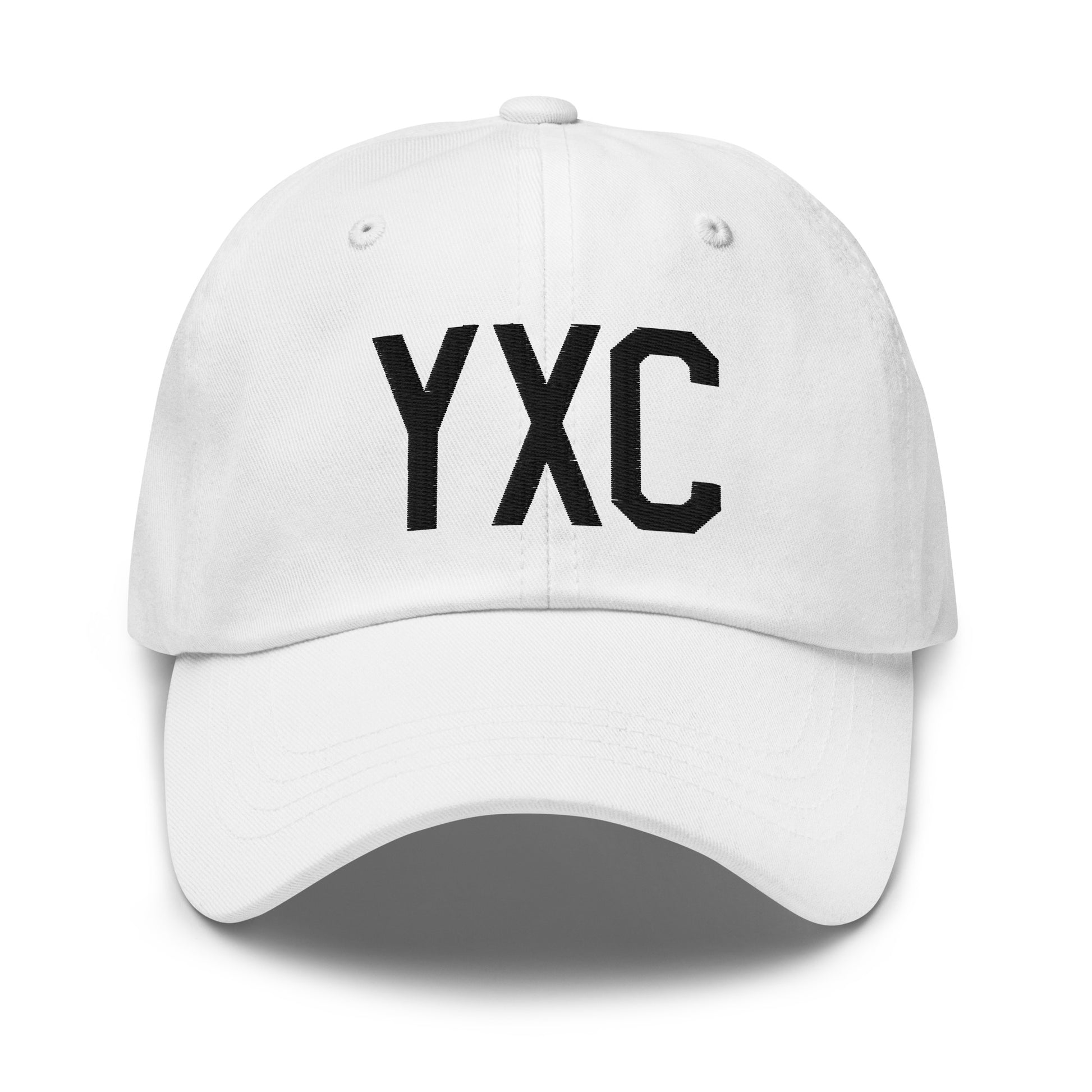 Airport Code Baseball Cap - Black • YXC Cranbrook • YHM Designs - Image 18