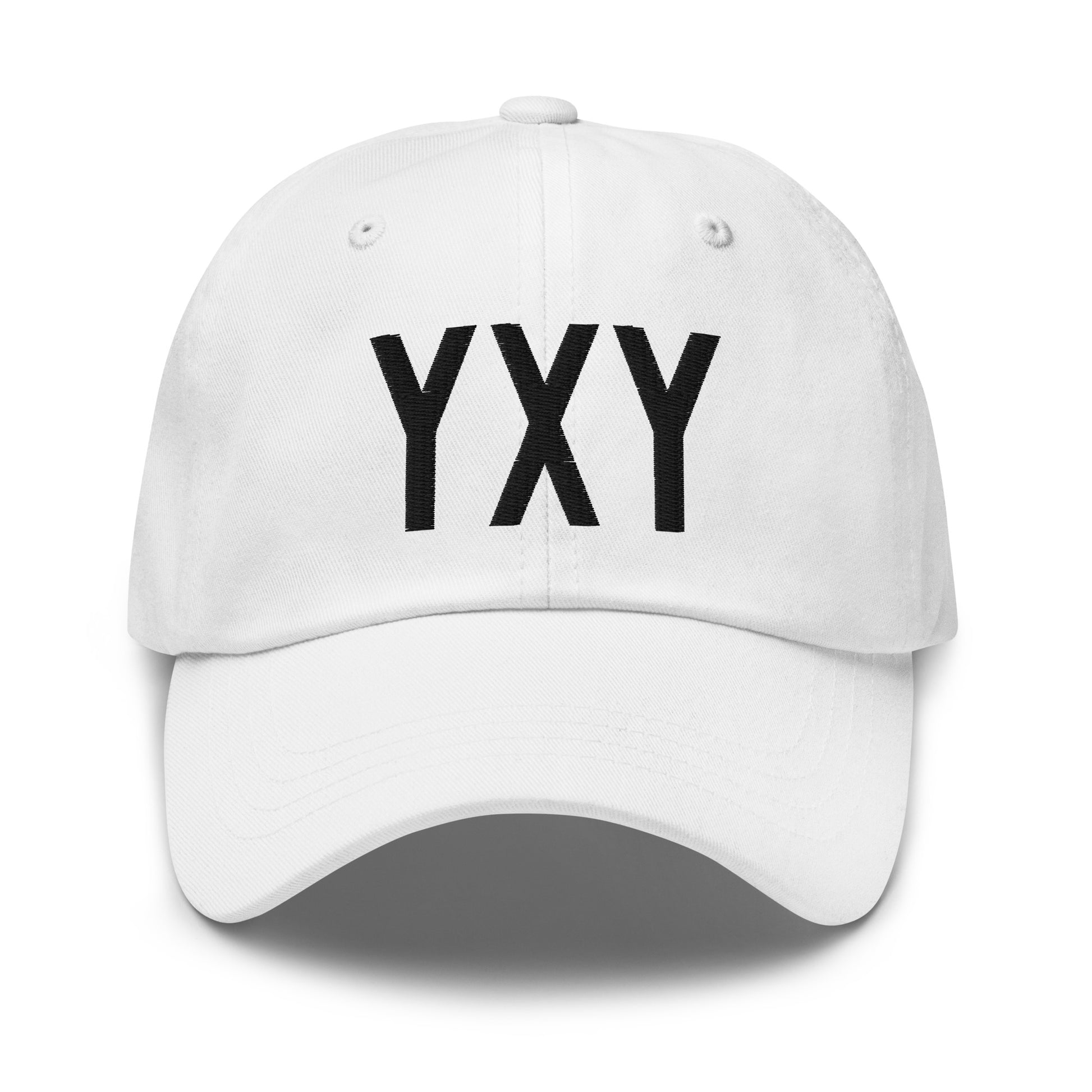 Airport Code Baseball Cap - Black • YXY Whitehorse • YHM Designs - Image 18