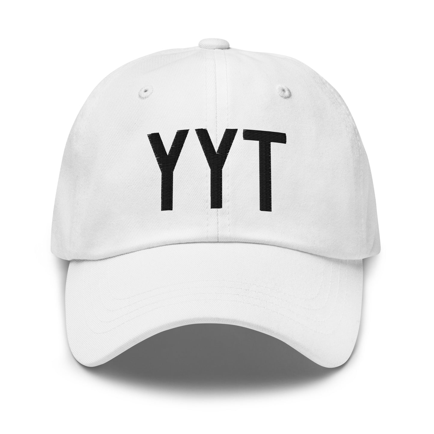 Airport Code Baseball Cap - Black • YYT St. John's • YHM Designs - Image 18