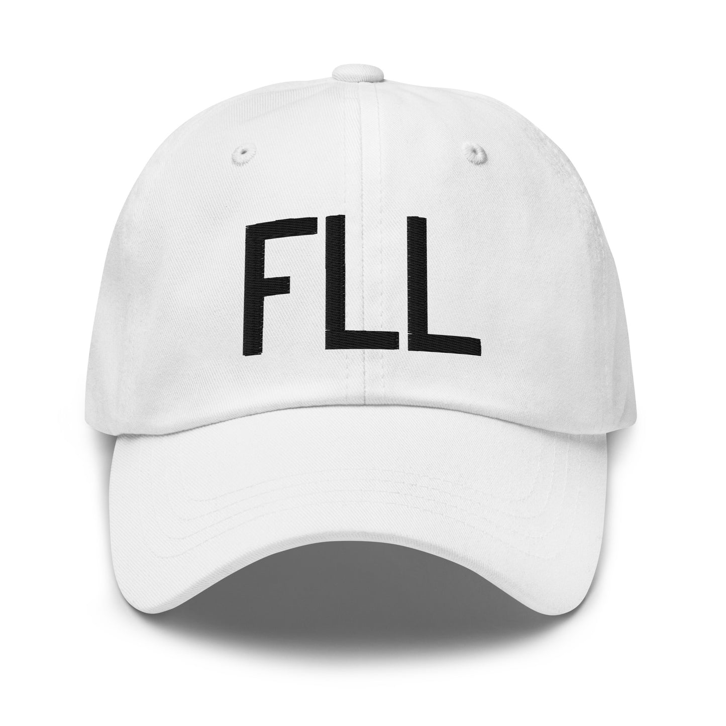 Airport Code Baseball Cap - Black • FLL Fort Lauderdale • YHM Designs - Image 18