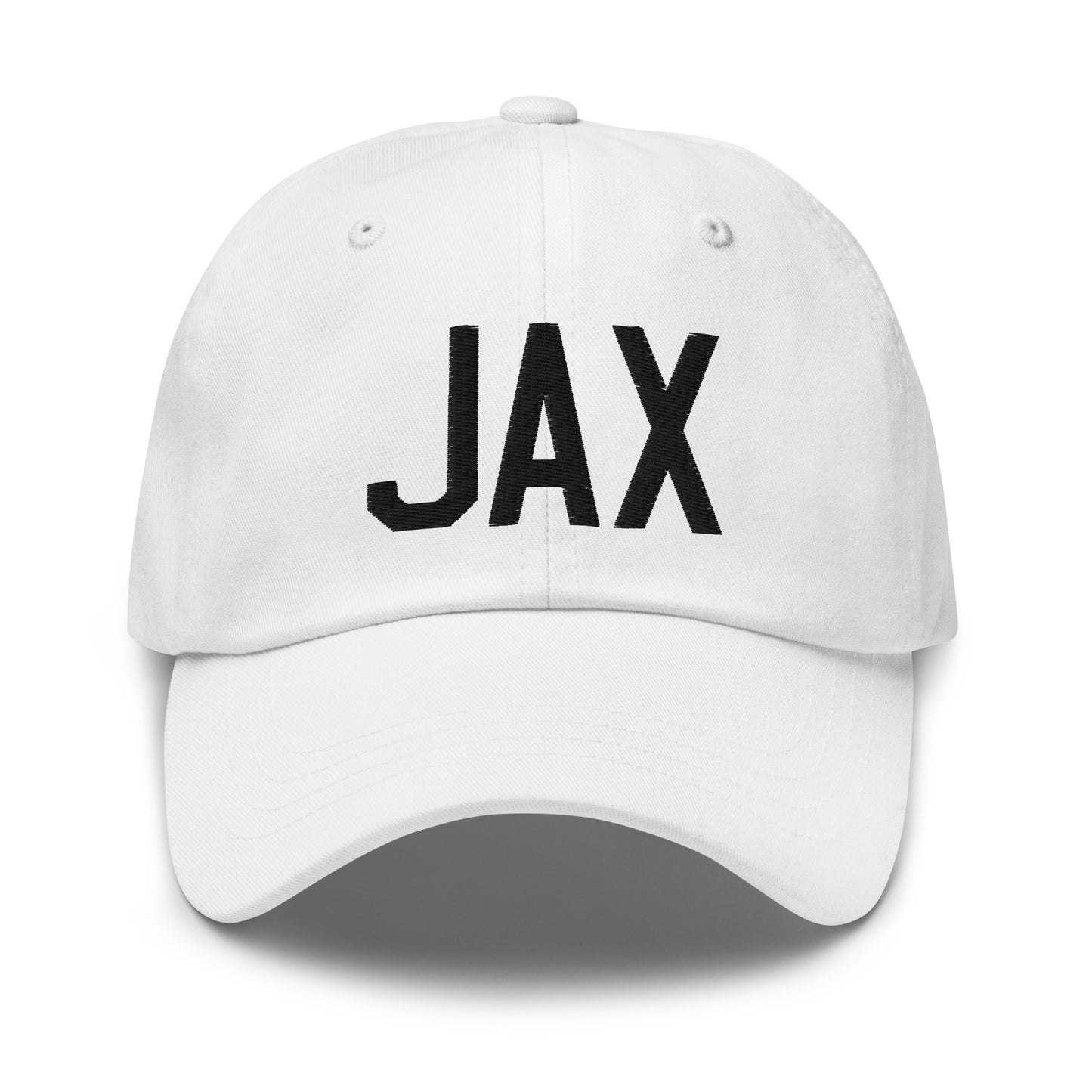 Airport Code Baseball Cap - Black • JAX Jacksonville • YHM Designs - Image 18