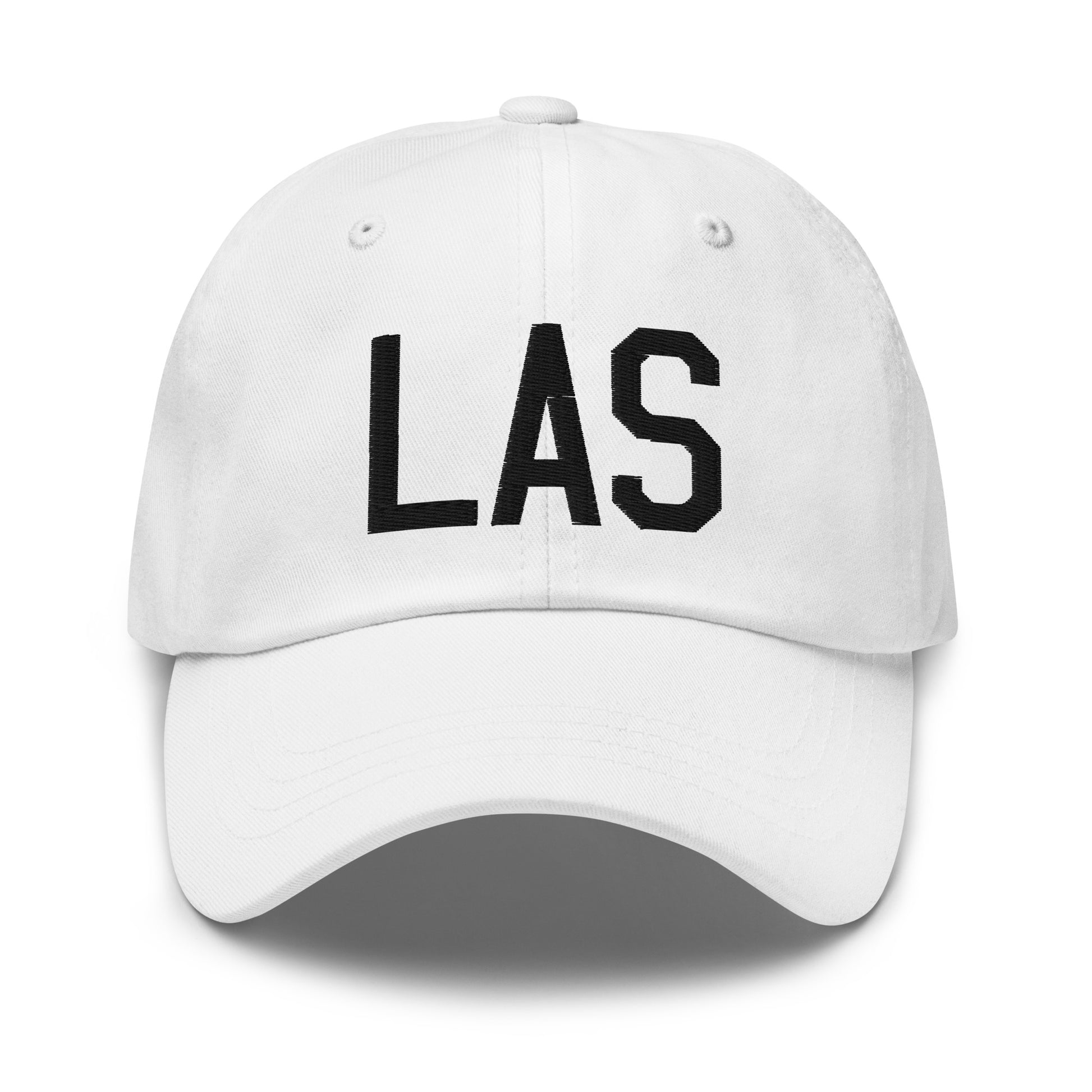 Airport Code Baseball Cap - Black • LAS Las Vegas • YHM Designs - Image 18