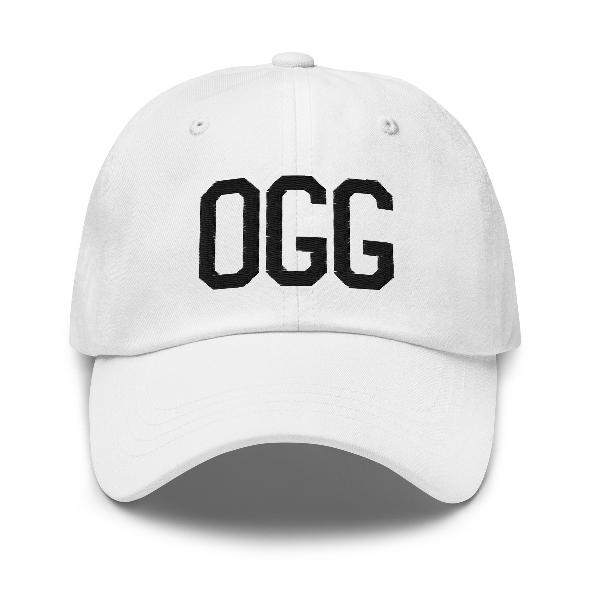 Airport Code Baseball Cap - Black • OGG Maui • YHM Designs - Image 18