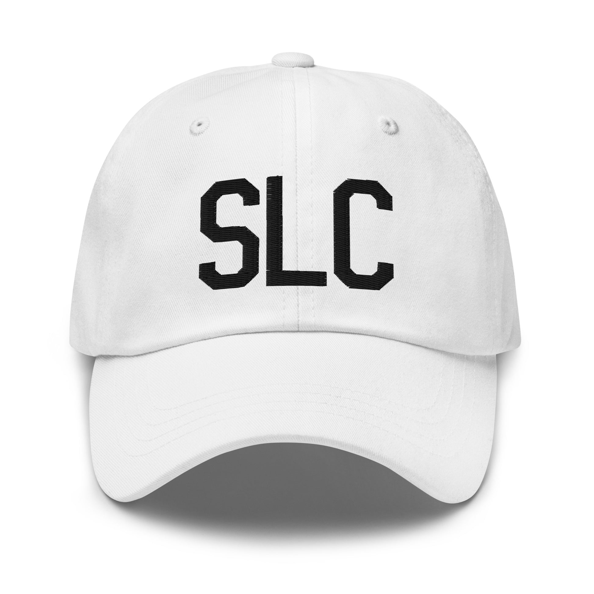 Airport Code Baseball Cap - Black • SLC Salt Lake City • YHM Designs - Image 18