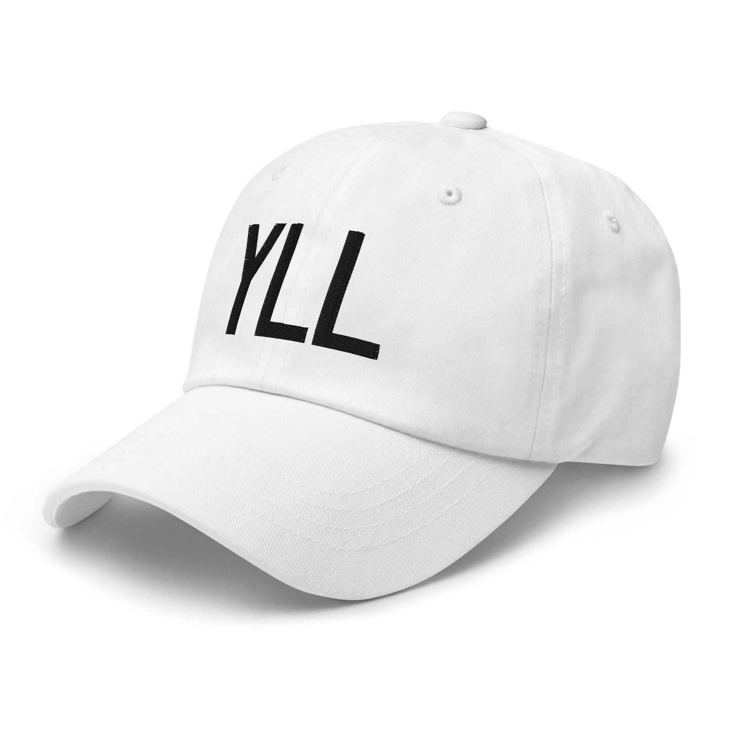 Airport Code Baseball Cap - Black • YLL Lloydminster • YHM Designs - Image 20