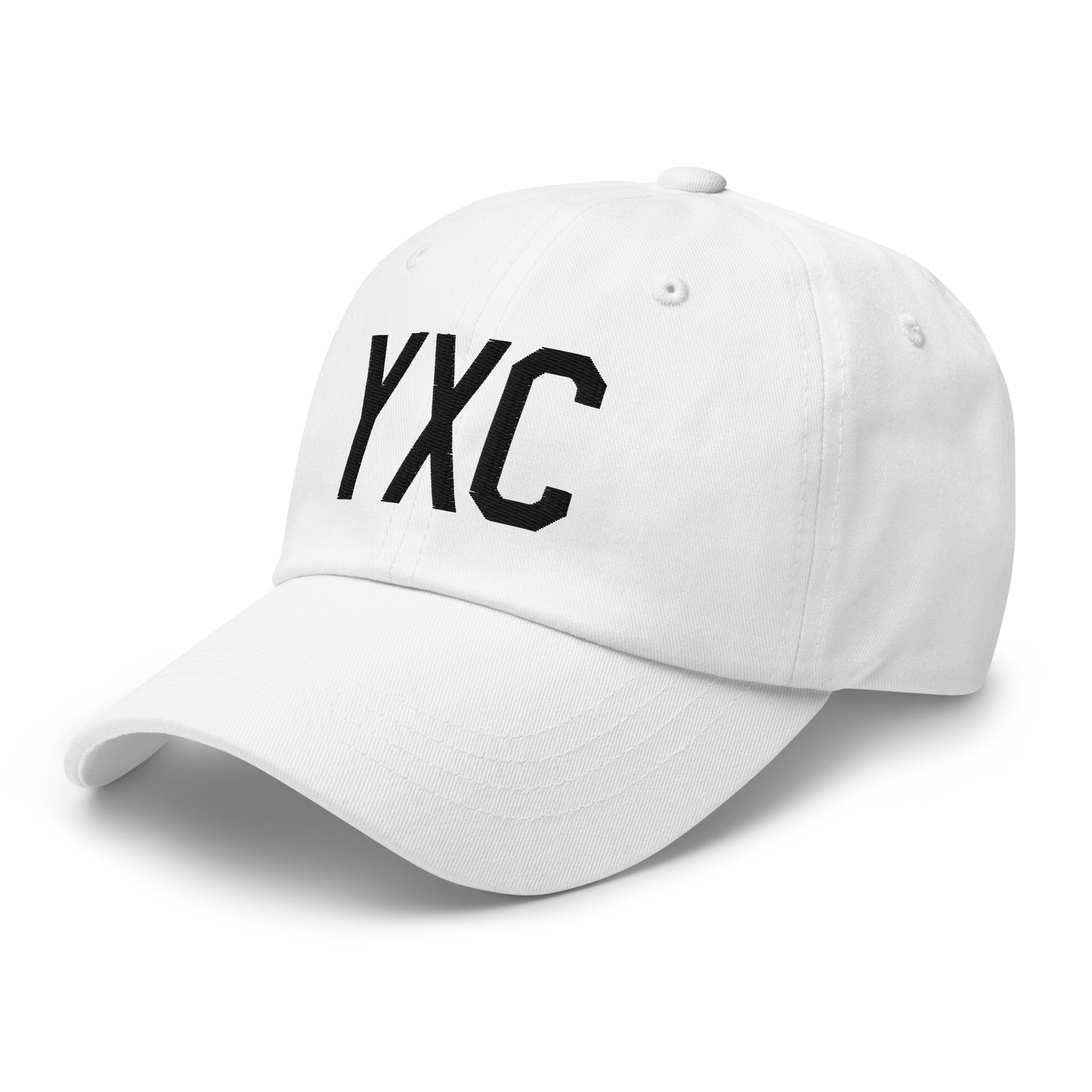 Airport Code Baseball Cap - Black • YXC Cranbrook • YHM Designs - Image 20