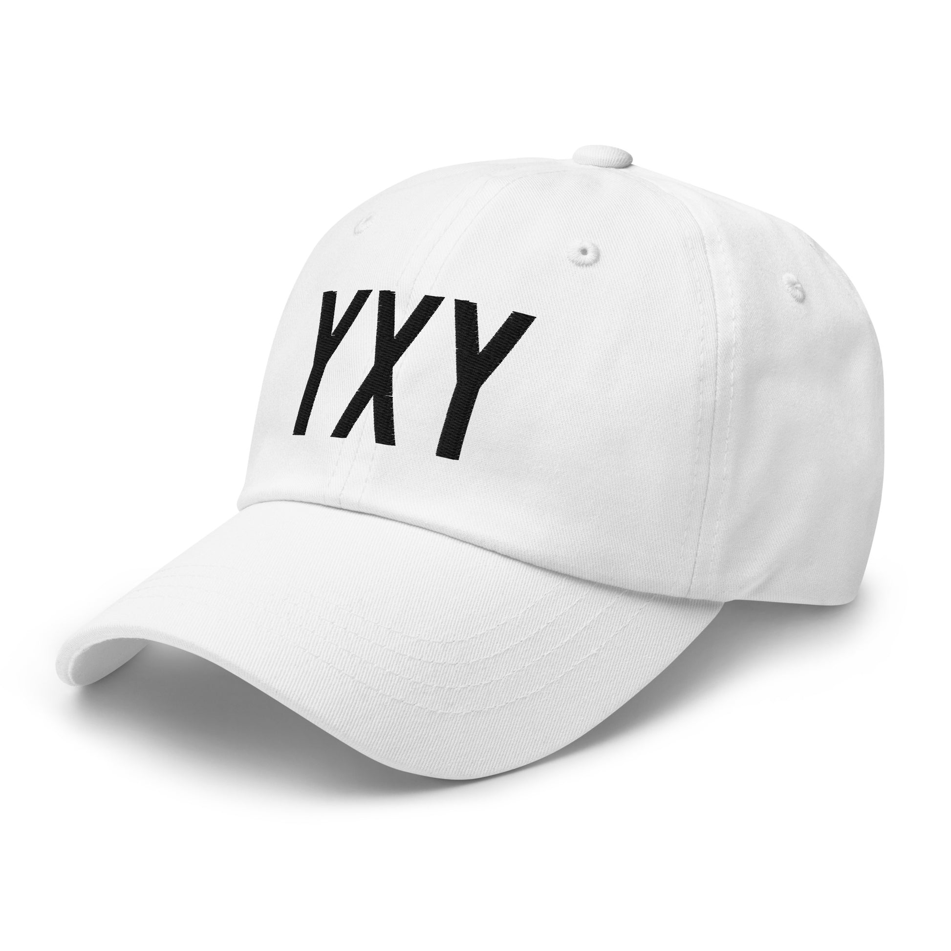 Airport Code Baseball Cap - Black • YXY Whitehorse • YHM Designs - Image 20