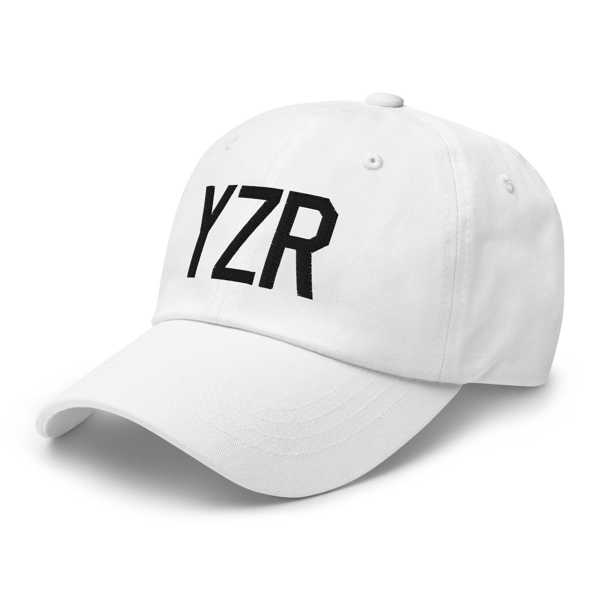 Airport Code Baseball Cap - Black • YZR Sarnia • YHM Designs - Image 20