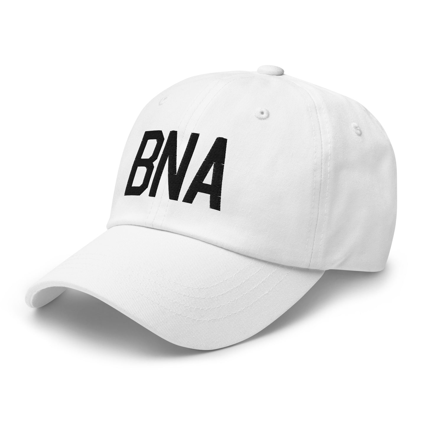 Airport Code Baseball Cap - Black • BNA Nashville • YHM Designs - Image 20