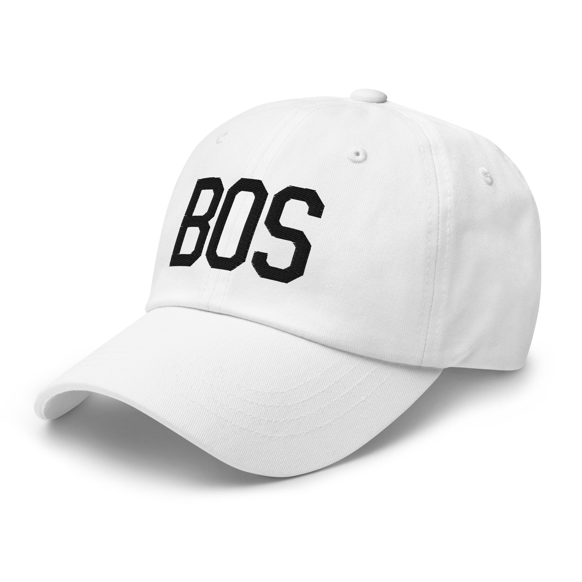 Airport Code Baseball Cap - Black • BOS Boston • YHM Designs - Image 20