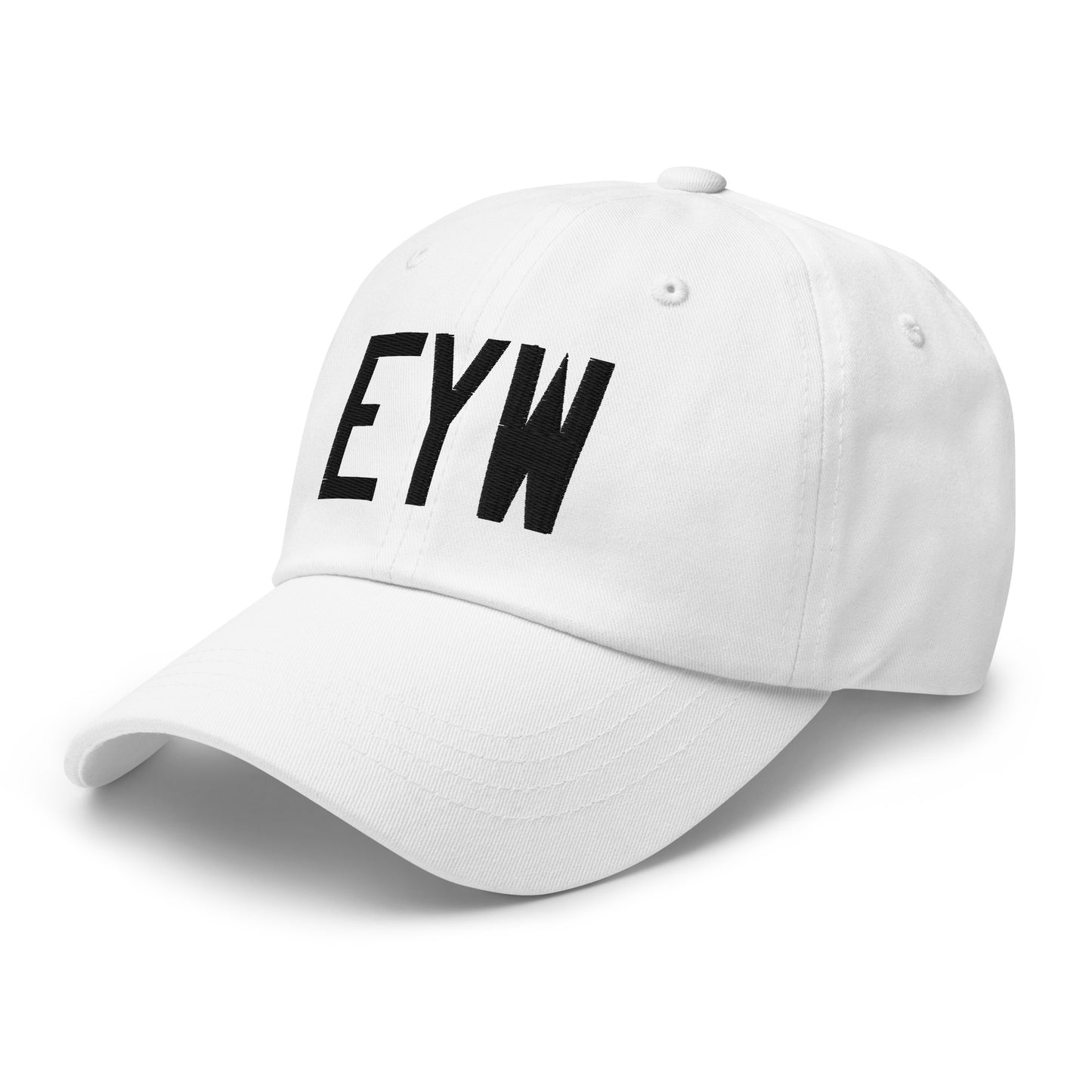Airport Code Baseball Cap - Black • EYW Key West • YHM Designs - Image 20