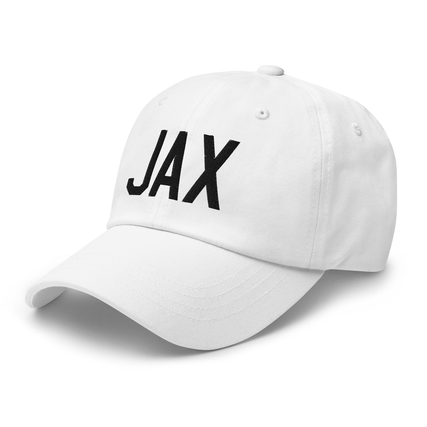 Airport Code Baseball Cap - Black • JAX Jacksonville • YHM Designs - Image 20