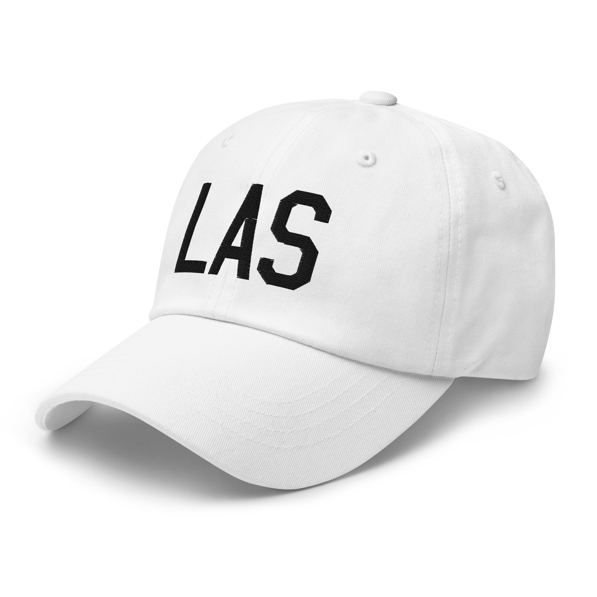 Airport Code Baseball Cap - Black • LAS Las Vegas • YHM Designs - Image 20