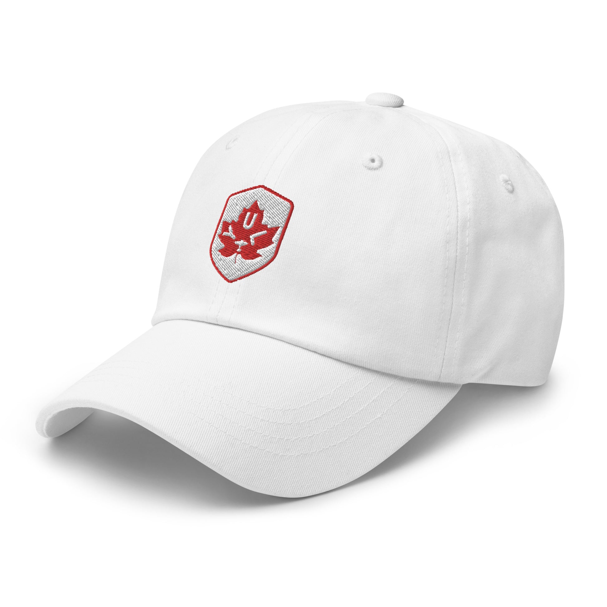 Maple Leaf Baseball Cap - Red/White • YUL Montreal • YHM Designs - Image 24