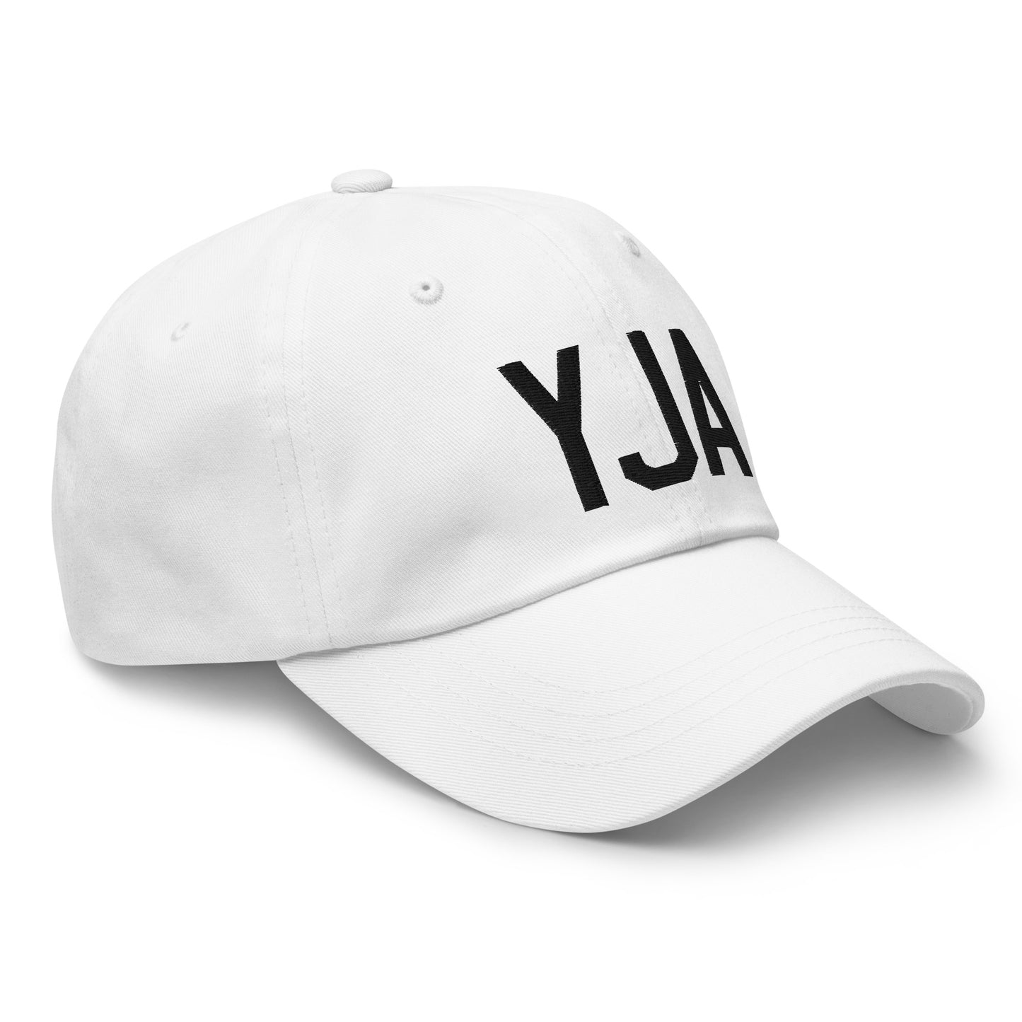 Airport Code Baseball Cap - Black • YJA Jasper • YHM Designs - Image 19