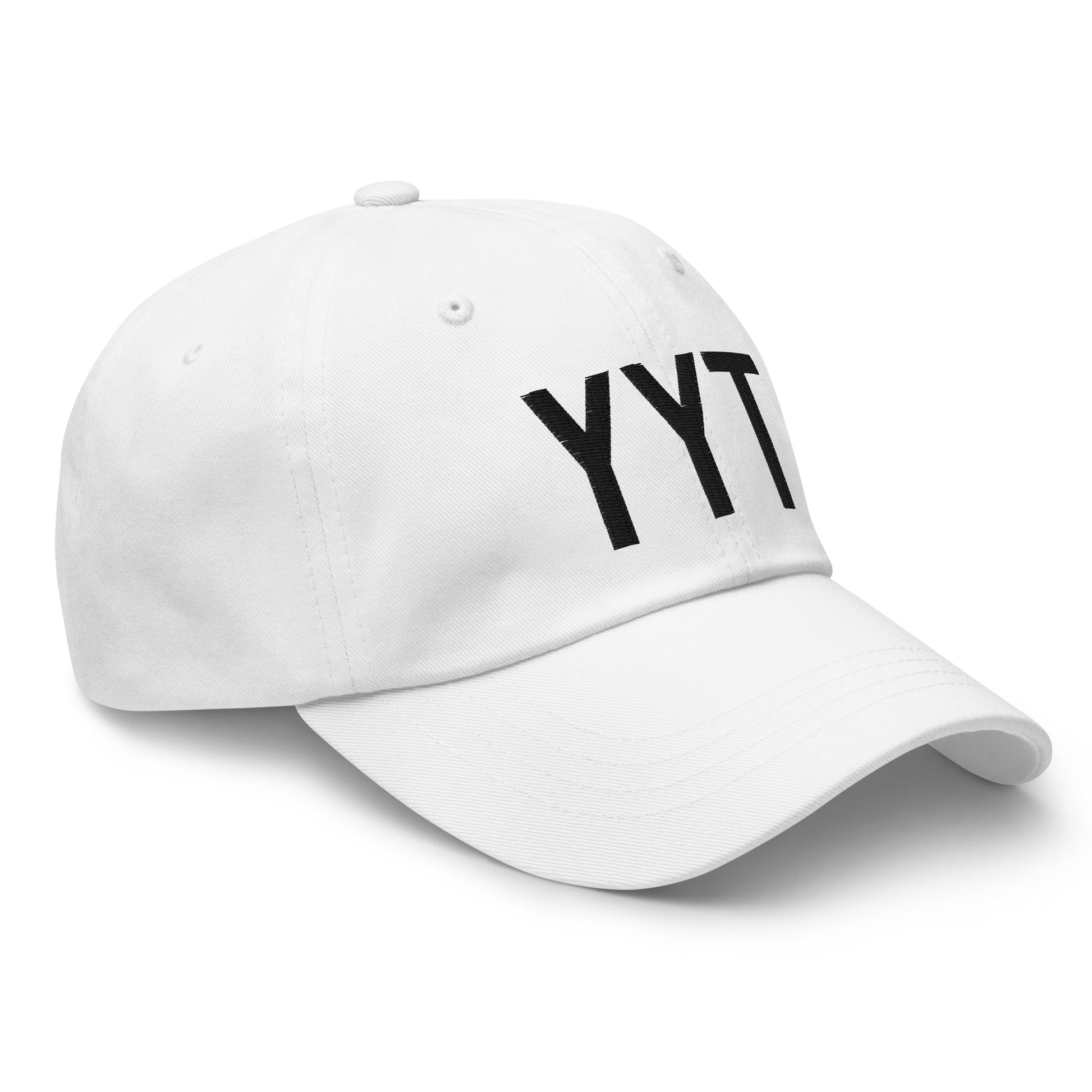 Airport Code Baseball Cap - Black • YYT St. John's • YHM Designs - Image 19