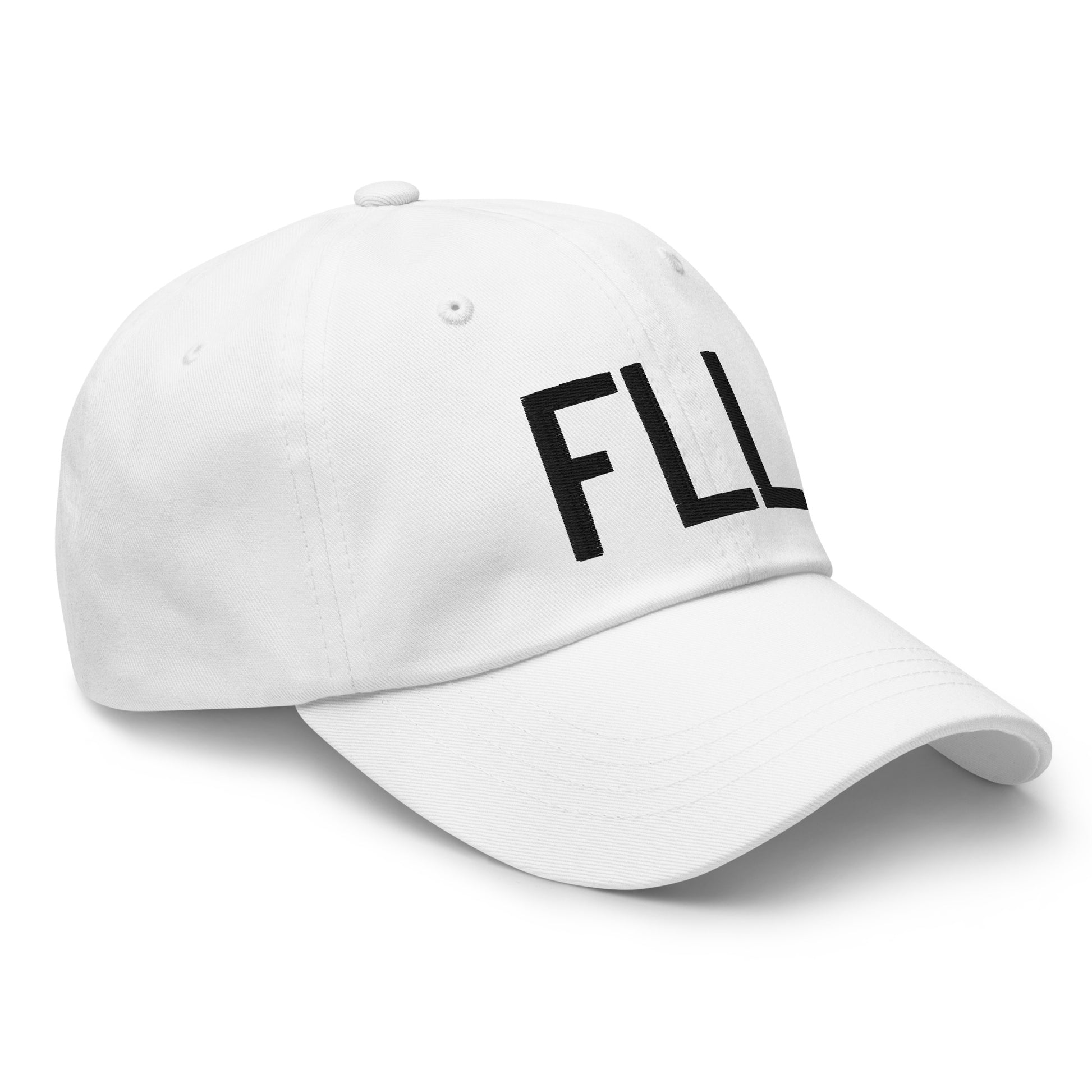 Airport Code Baseball Cap - Black • FLL Fort Lauderdale • YHM Designs - Image 19