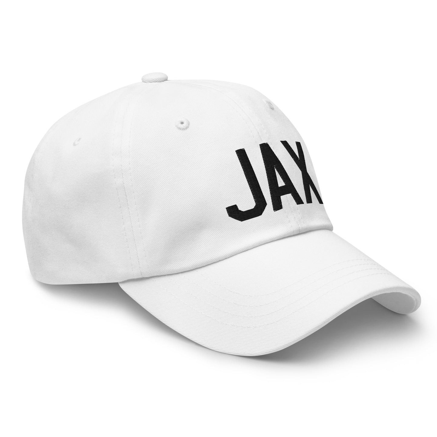 Airport Code Baseball Cap - Black • JAX Jacksonville • YHM Designs - Image 19