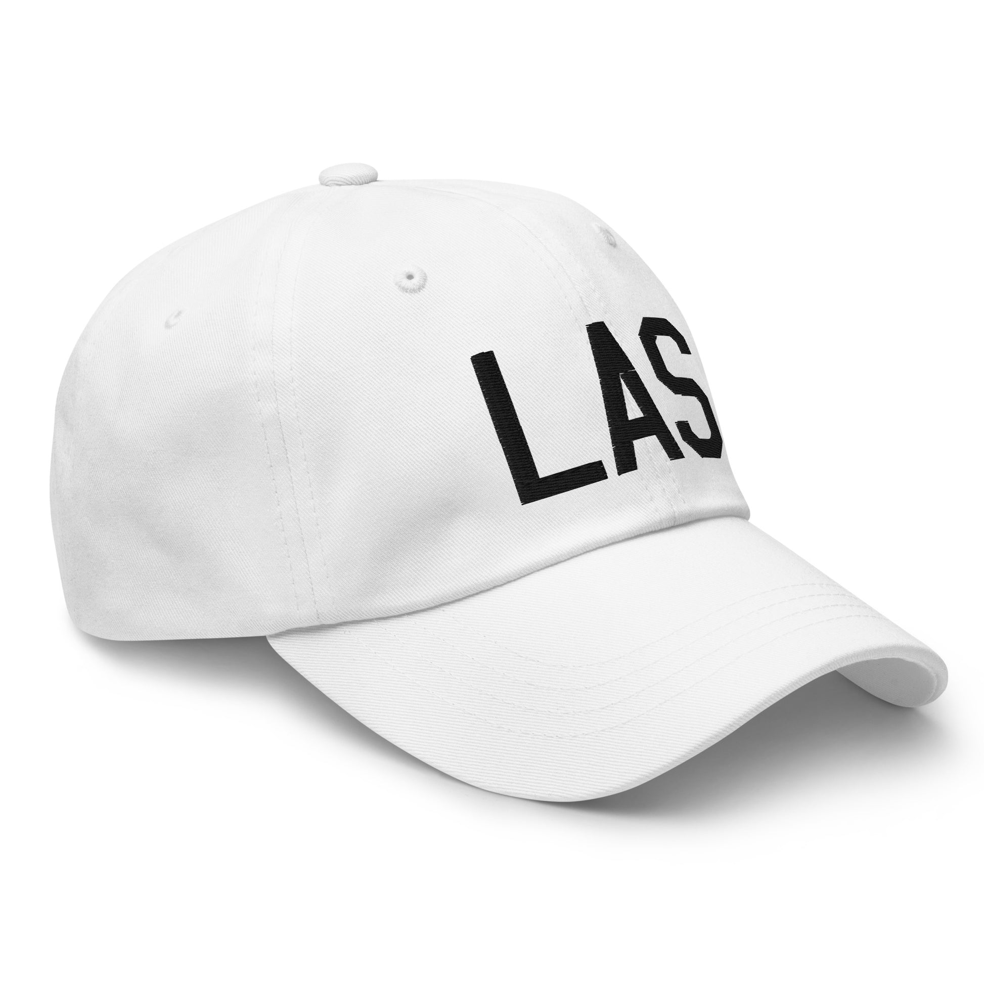Airport Code Baseball Cap - Black • LAS Las Vegas • YHM Designs - Image 19