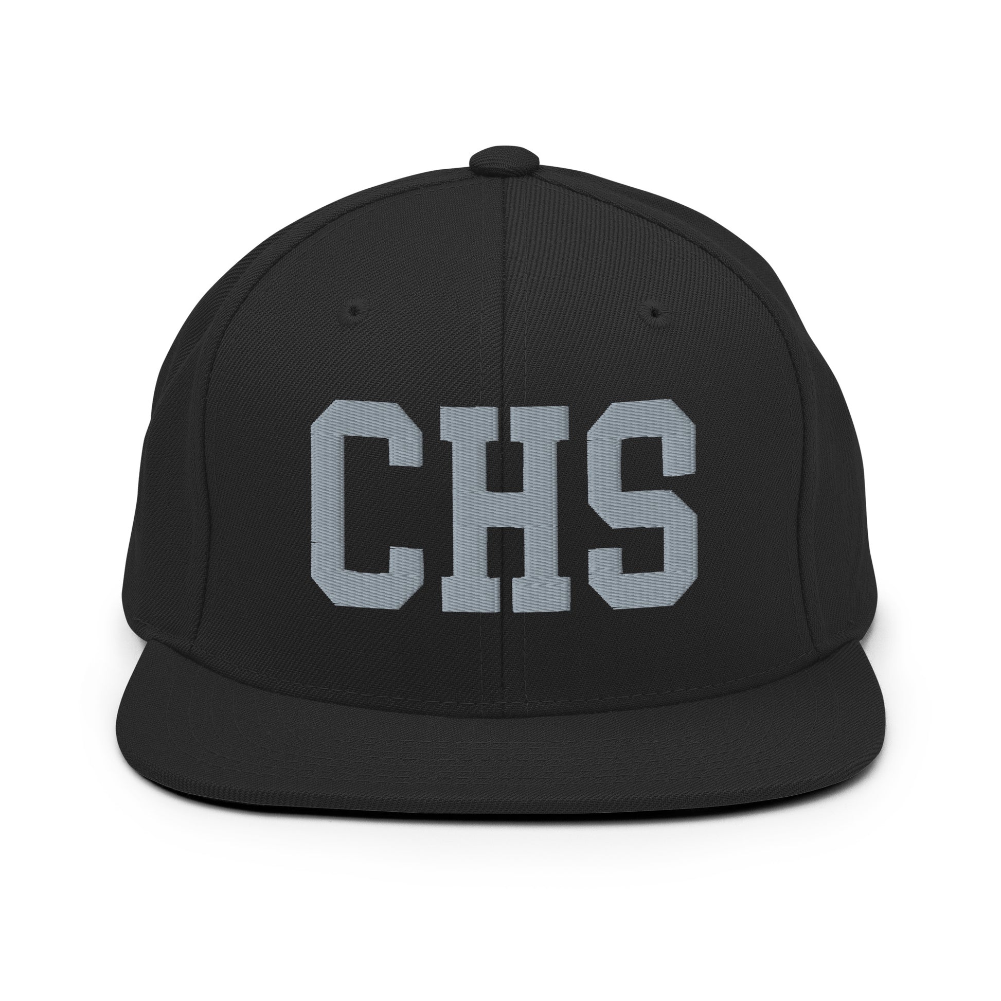 College-Style Classic Snapback Hat • Grey • CHS Charleston Souvenir • YHM Designs - Image 07