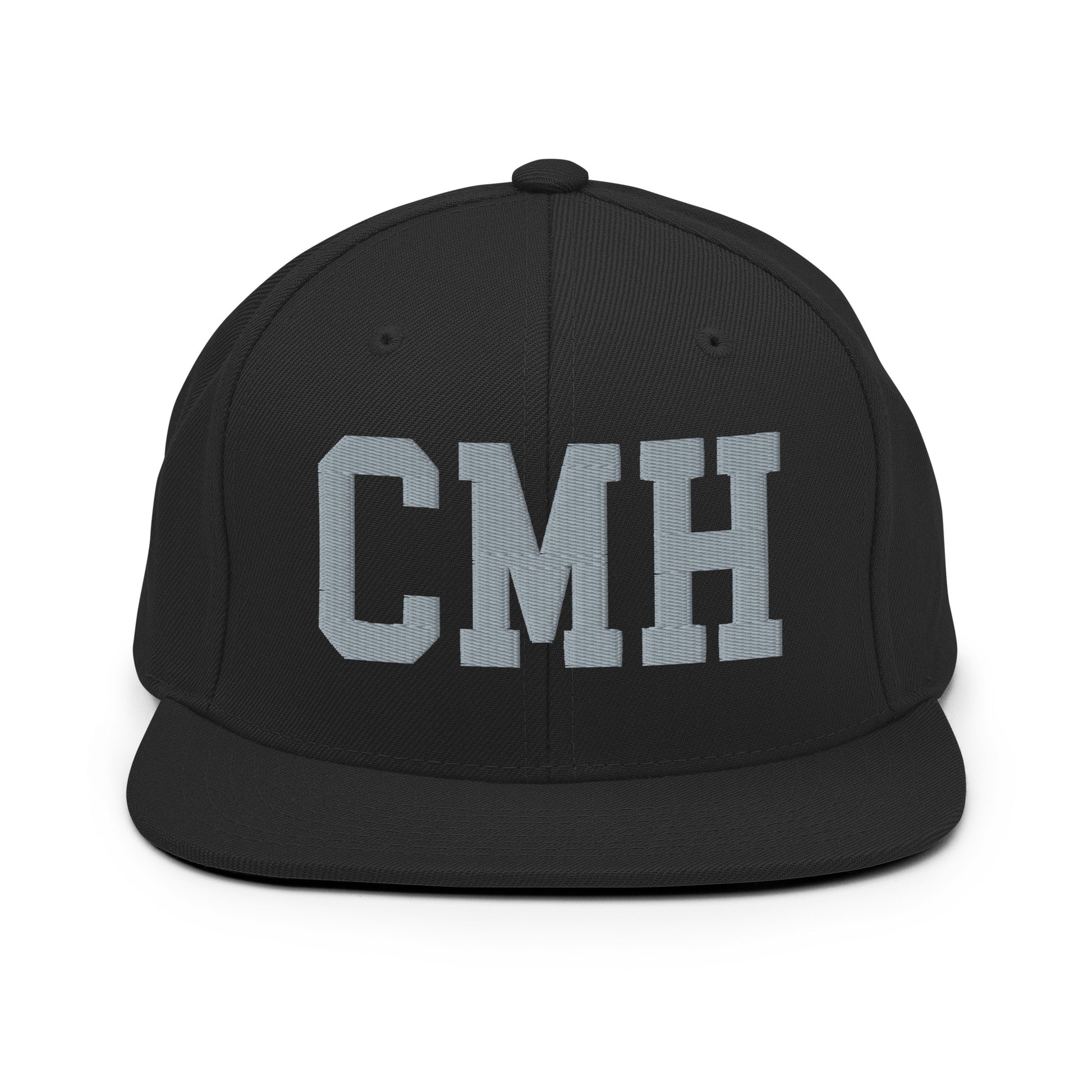College-Style Classic Snapback Hat • Grey • CMH Columbus Souvenir • YHM Designs - Image 07
