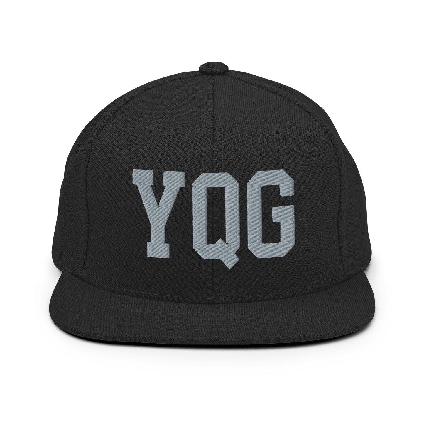 College-Style Classic Snapback Hat • Grey • YQG Windsor Souvenir • YHM Designs - Image 07