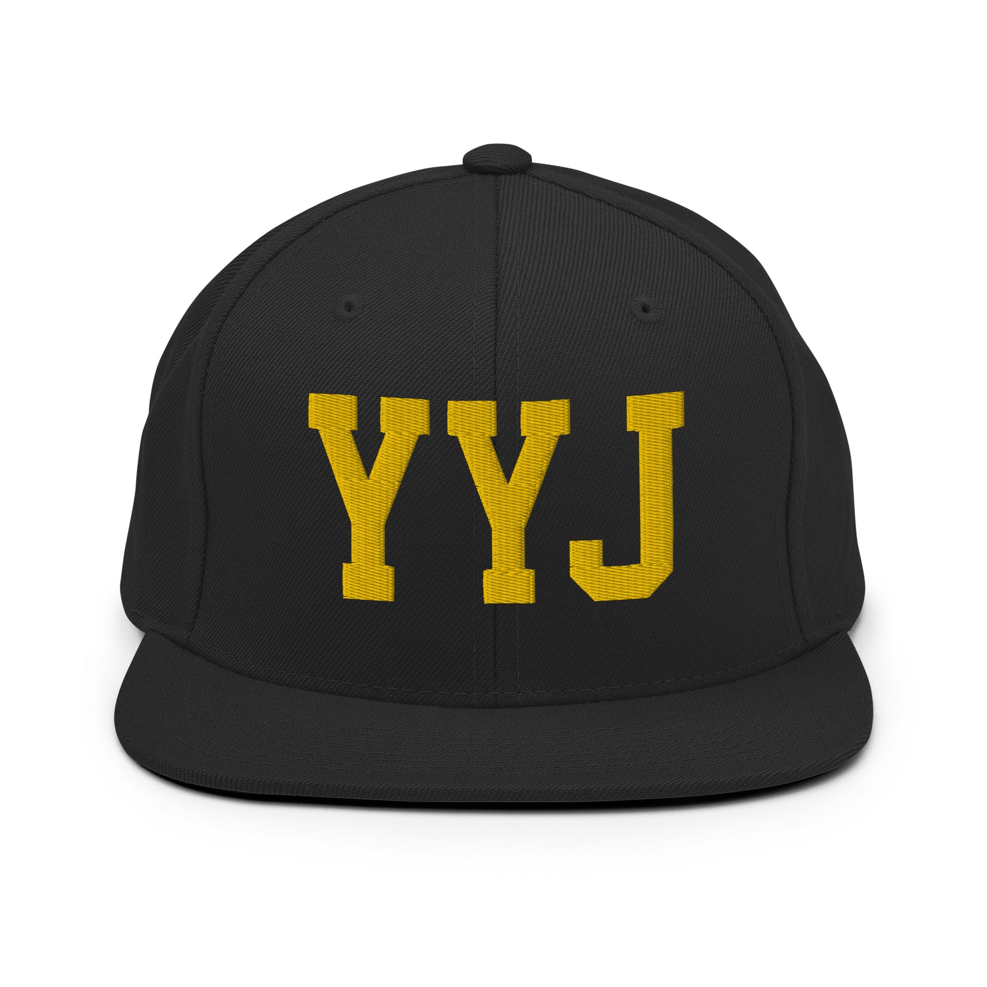 College-Style Classic Snapback Hat • Gold • YYJ Victoria • YHM Designs - Image 07