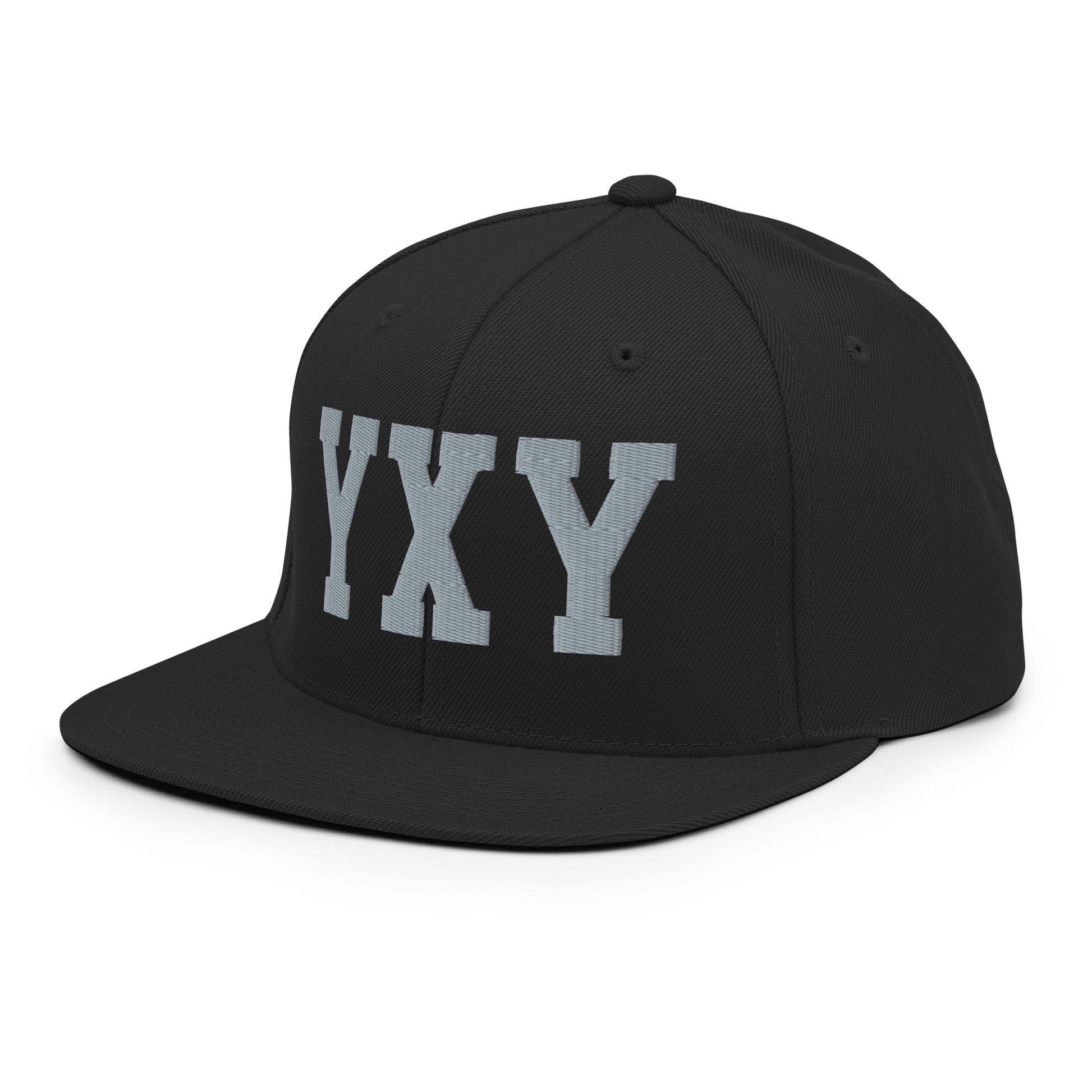 College-Style Classic Snapback Hat • Grey • YXY Whitehorse Souvenir • YHM Designs - Image 09