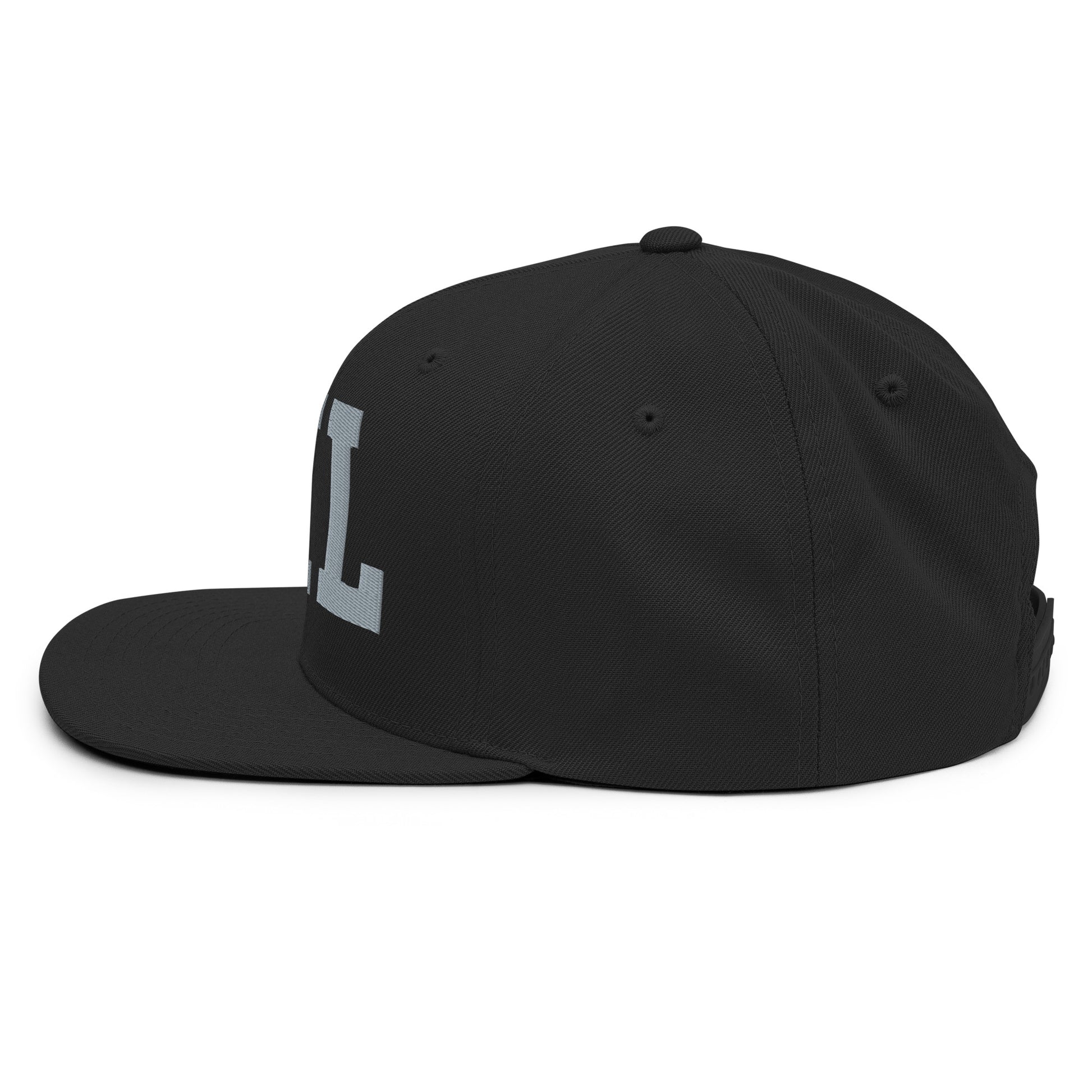 College-Style Classic Snapback Hat • Grey • AKL Auckland Souvenir • YHM Designs - Image 10