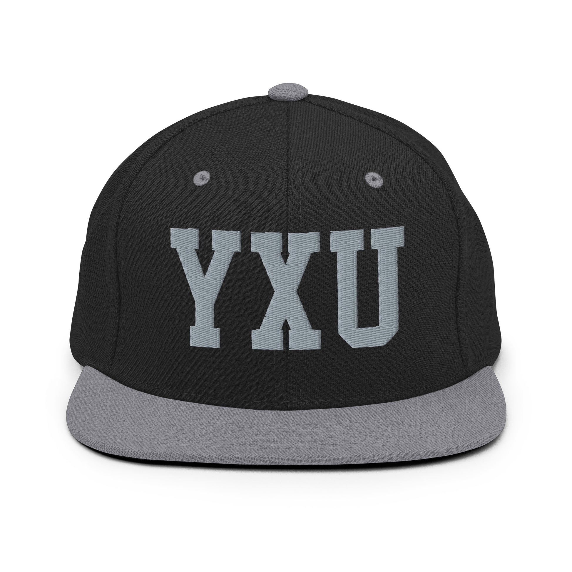 College-Style Classic Snapback Hat • Grey • YXU London • YHM Designs - Image 11