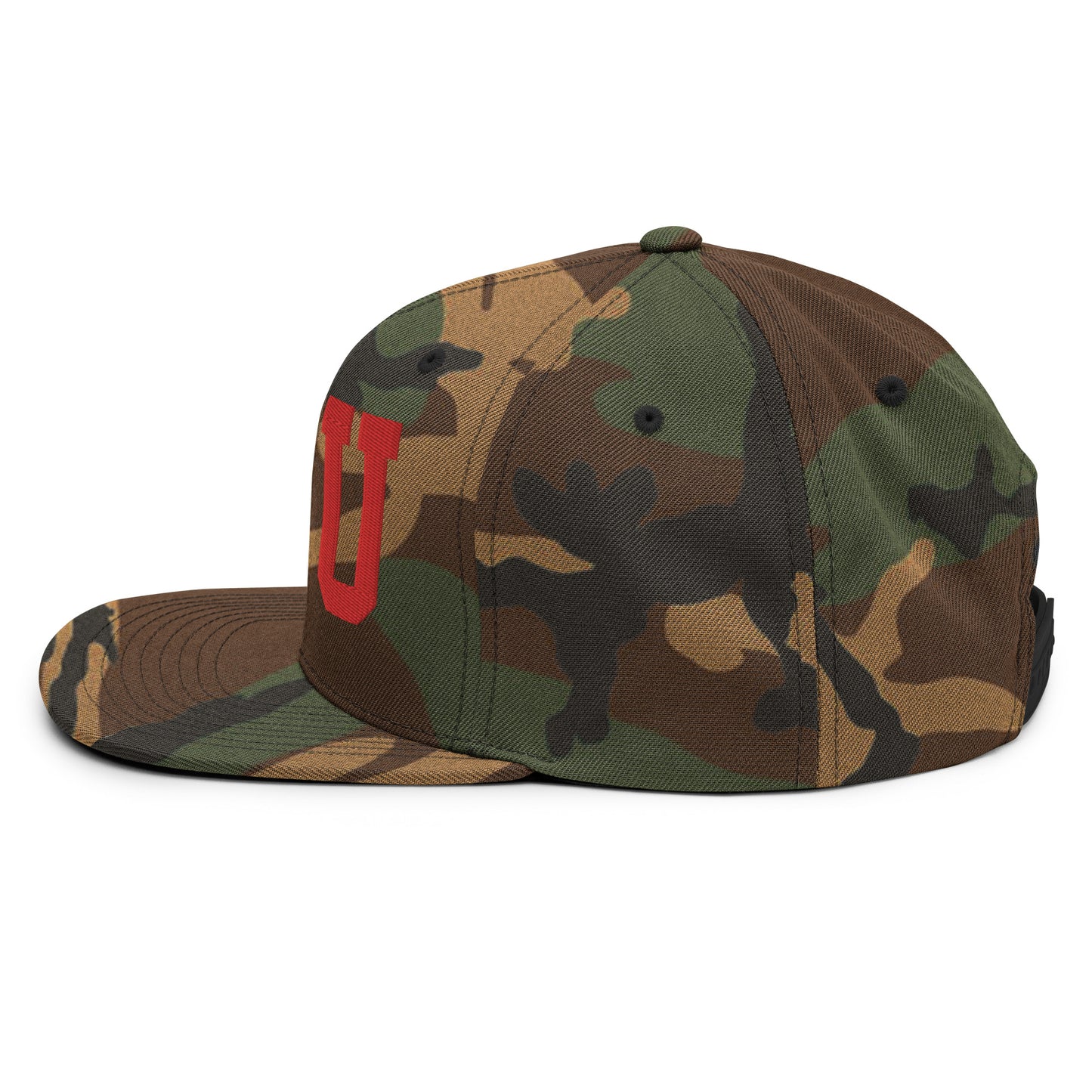 College-Style Classic Snapback Hat • Red • YXU London • YHM Designs - Image 30