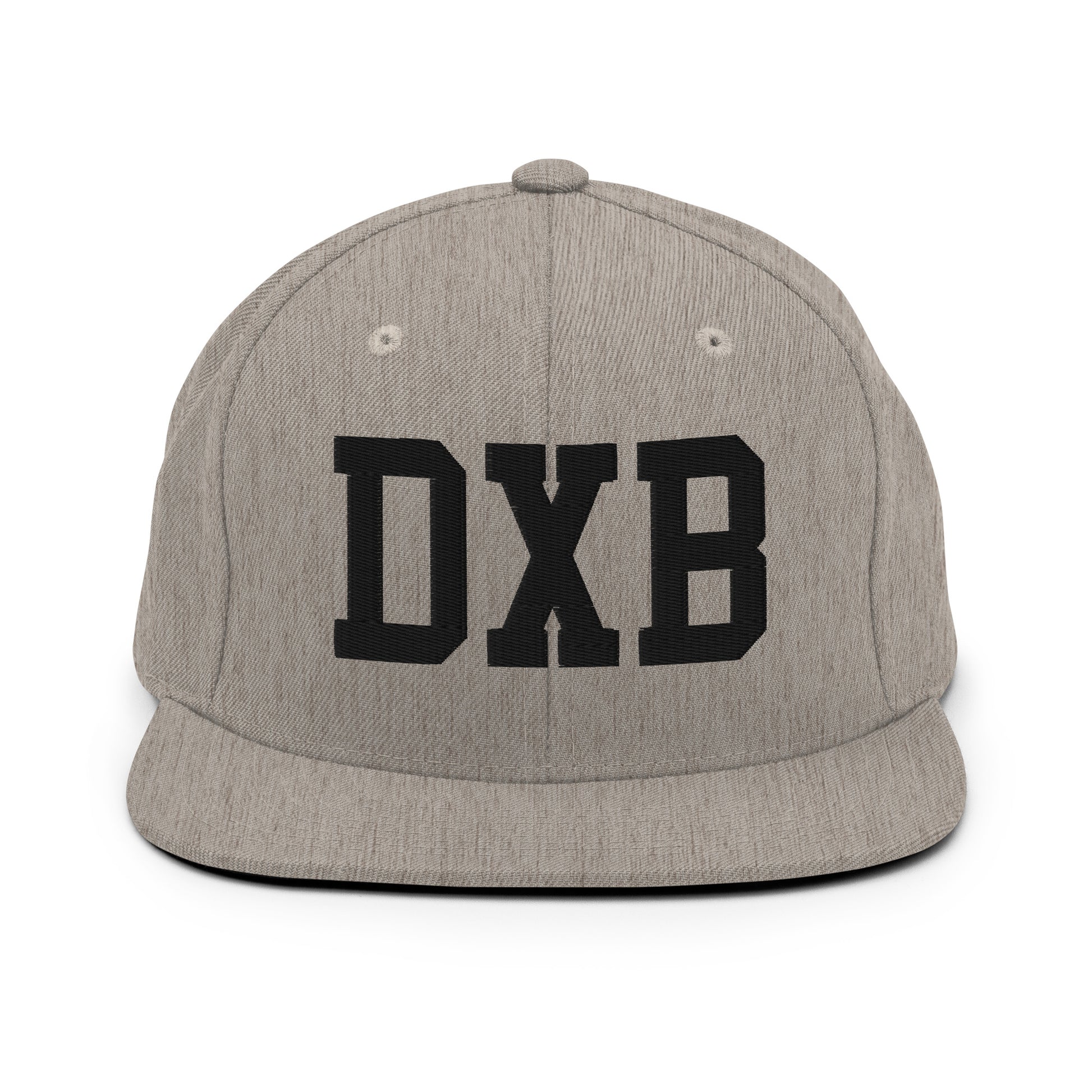 College-Style Classic Snapback Hat • Black • DXB Dubai • YHM Designs - Image 27