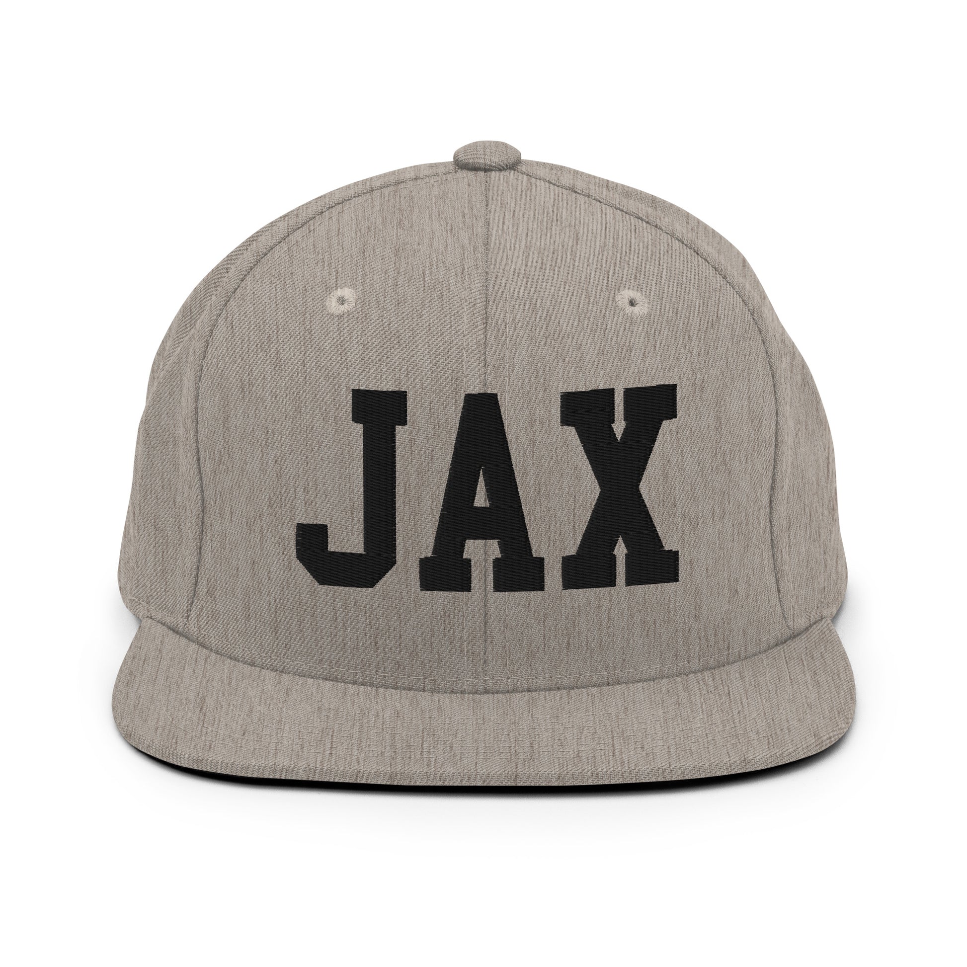 College-Style Classic Snapback Hat • Black • JAX Jacksonville Souvenir • YHM Designs - Image 27