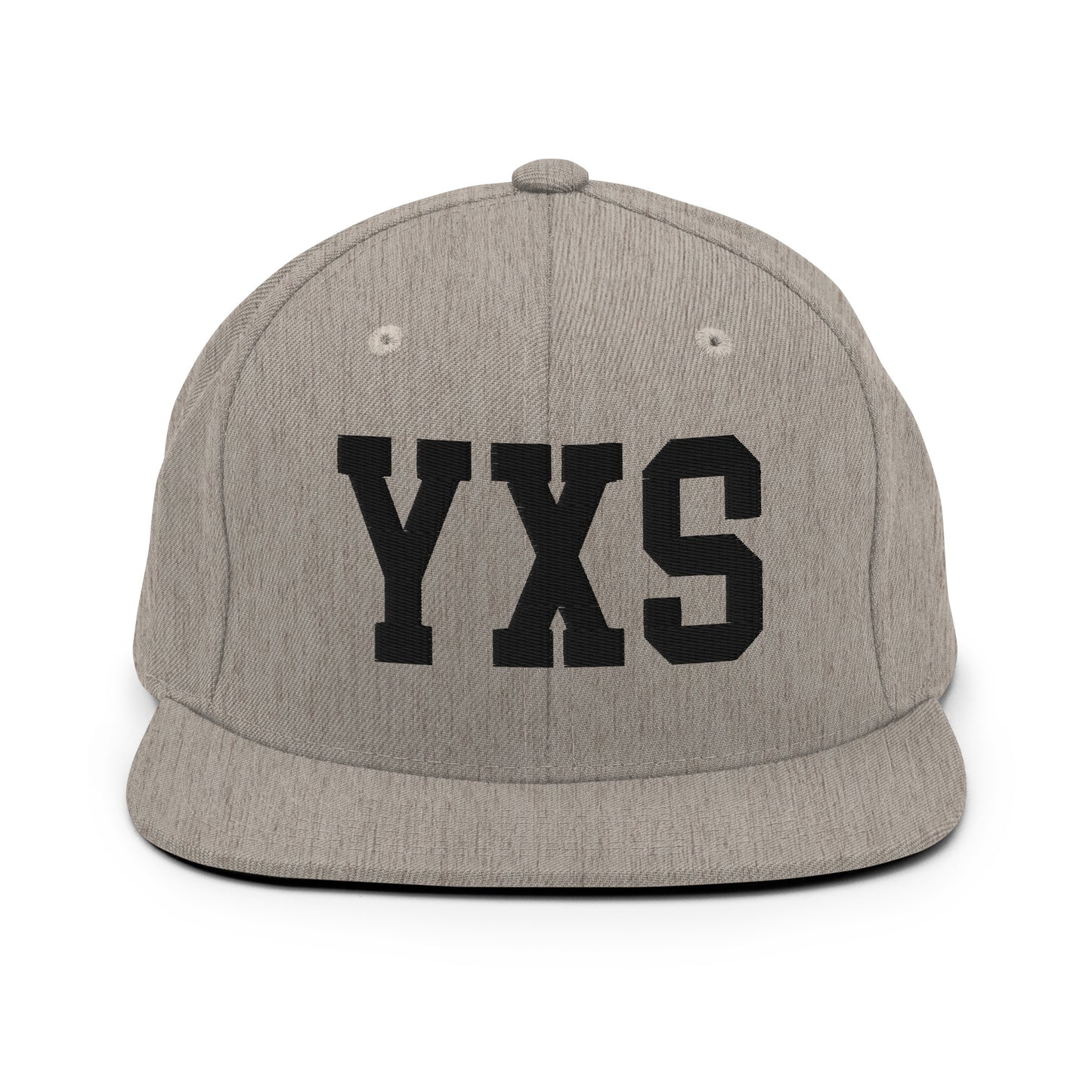 College-Style Classic Snapback Hat • Black • YXS Prince George Souvenir • YHM Designs - Image 27